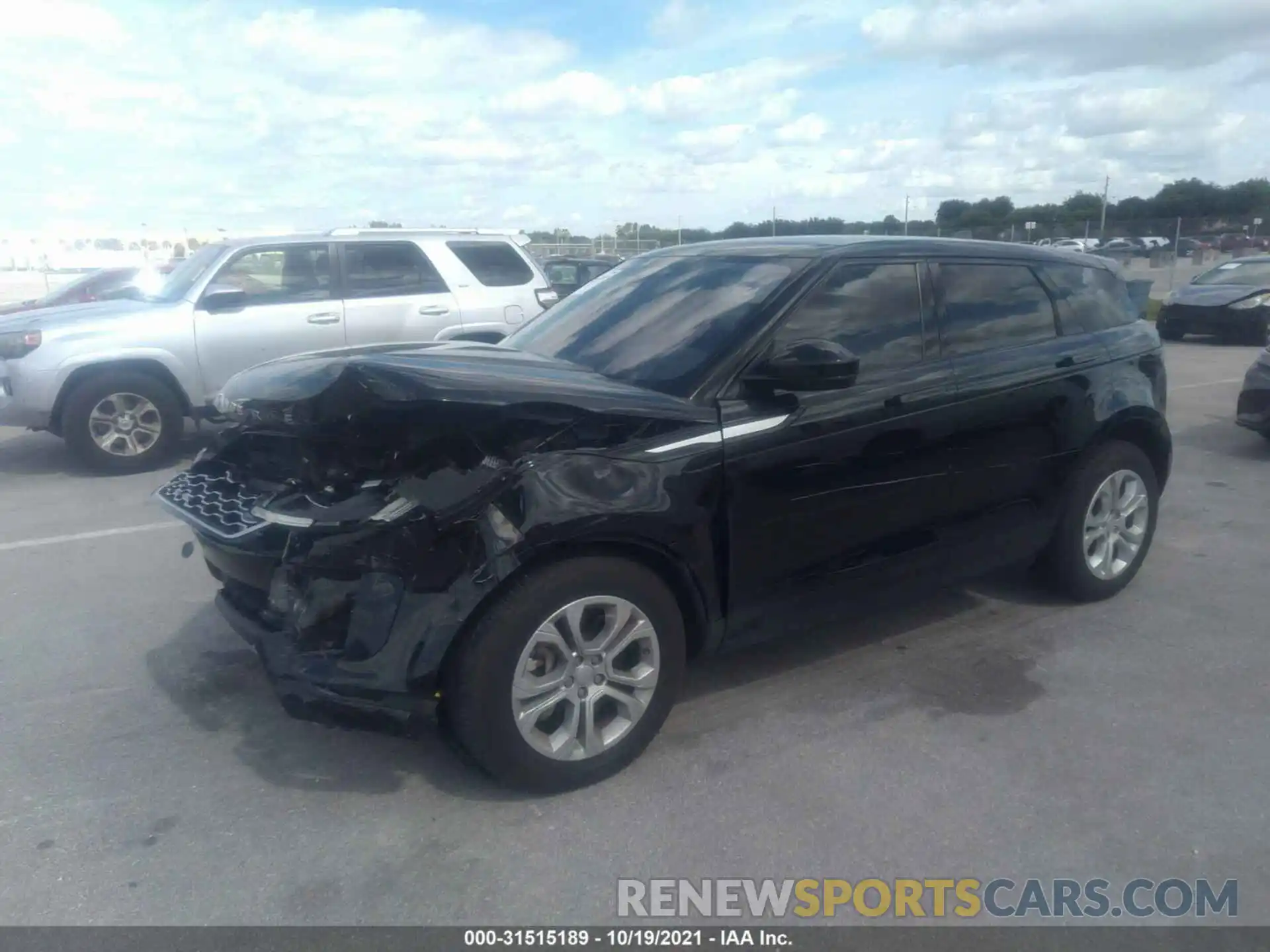 2 Photograph of a damaged car SALZJ2FX8LH080294 LAND ROVER RANGE ROVER EVOQUE 2020