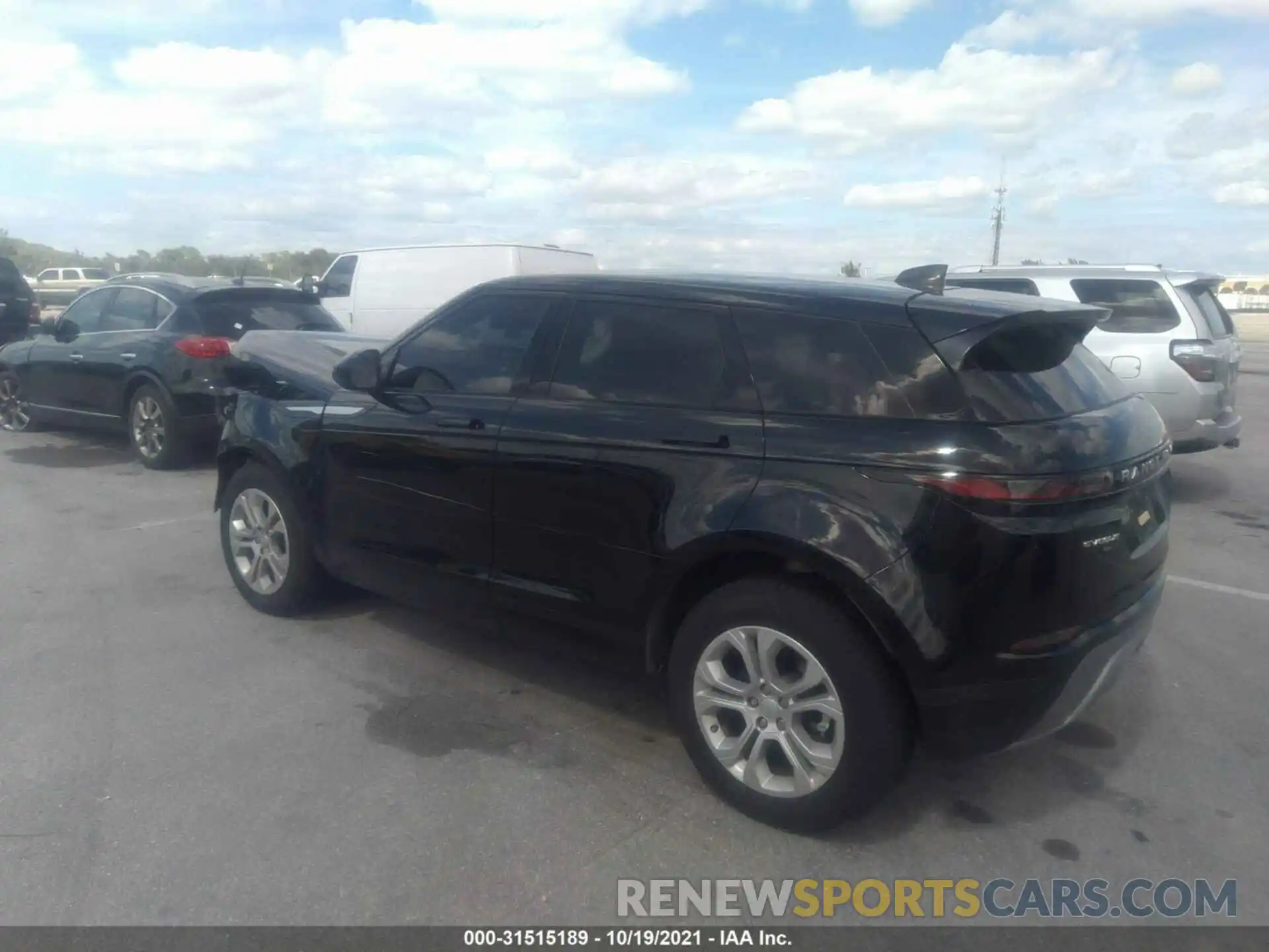 3 Фотография поврежденного автомобиля SALZJ2FX8LH080294 LAND ROVER RANGE ROVER EVOQUE 2020