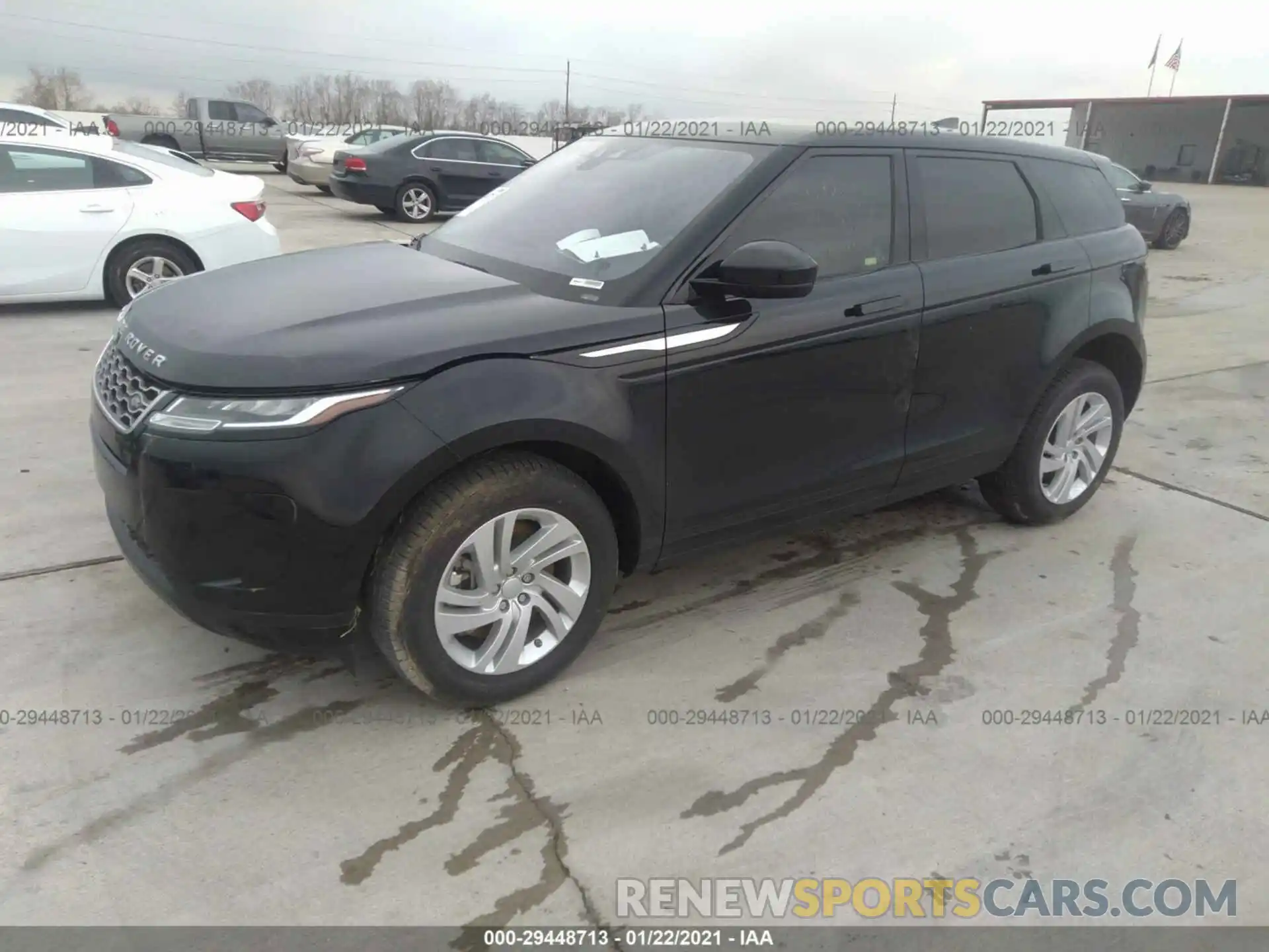 2 Фотография поврежденного автомобиля SALZJ2FX9LH071460 LAND ROVER RANGE ROVER EVOQUE 2020