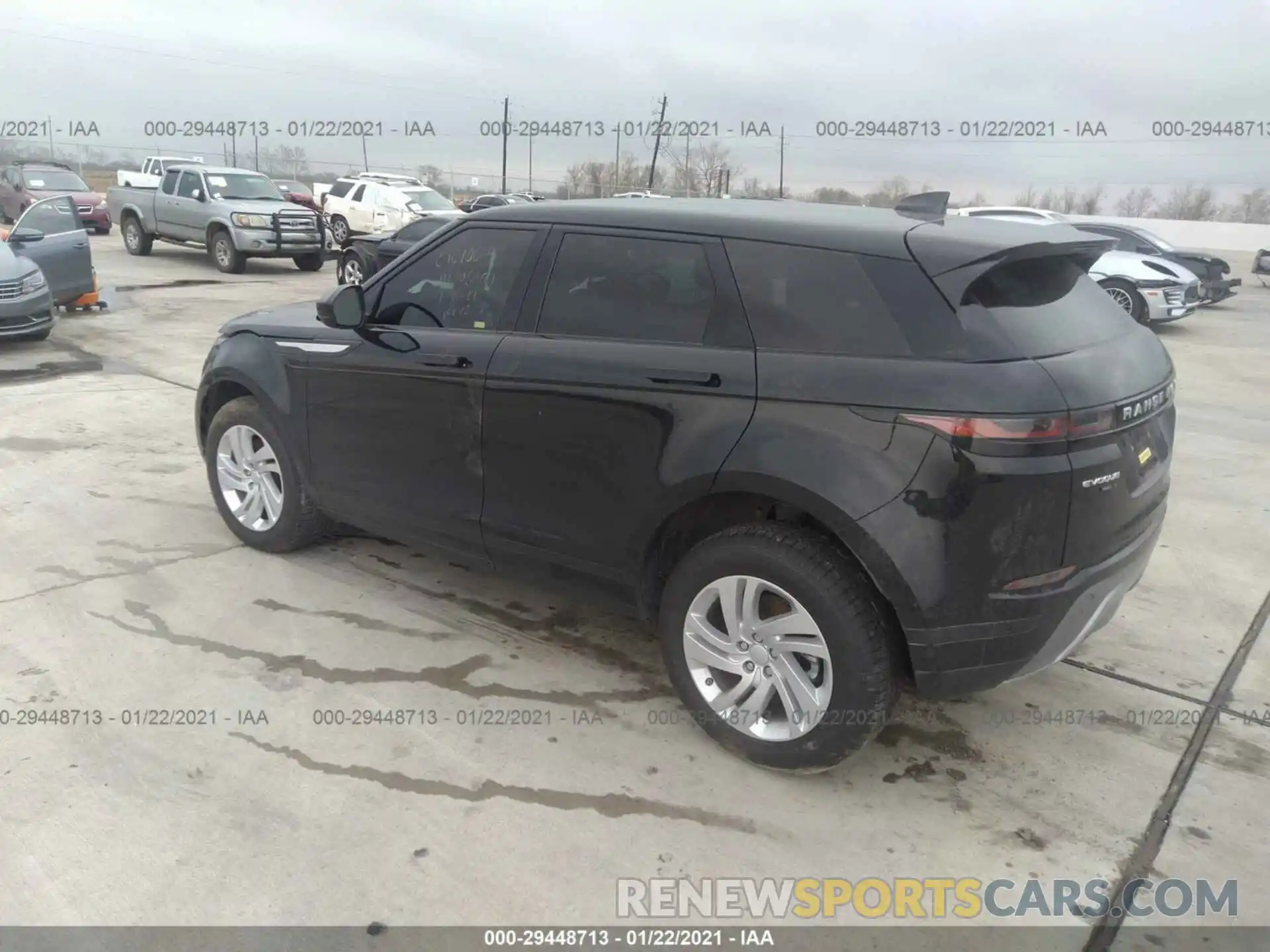 3 Photograph of a damaged car SALZJ2FX9LH071460 LAND ROVER RANGE ROVER EVOQUE 2020