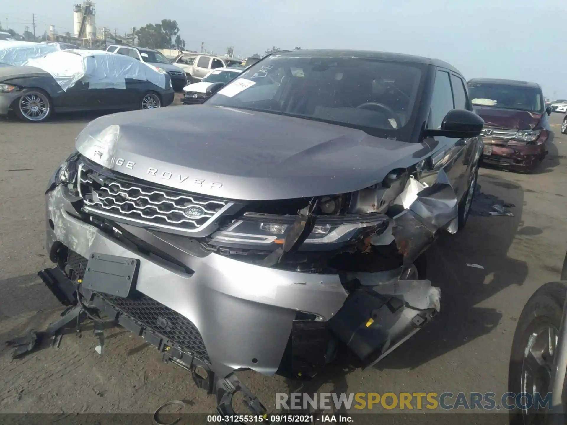 2 Photograph of a damaged car SALZJ2FX9LH105770 LAND ROVER RANGE ROVER EVOQUE 2020