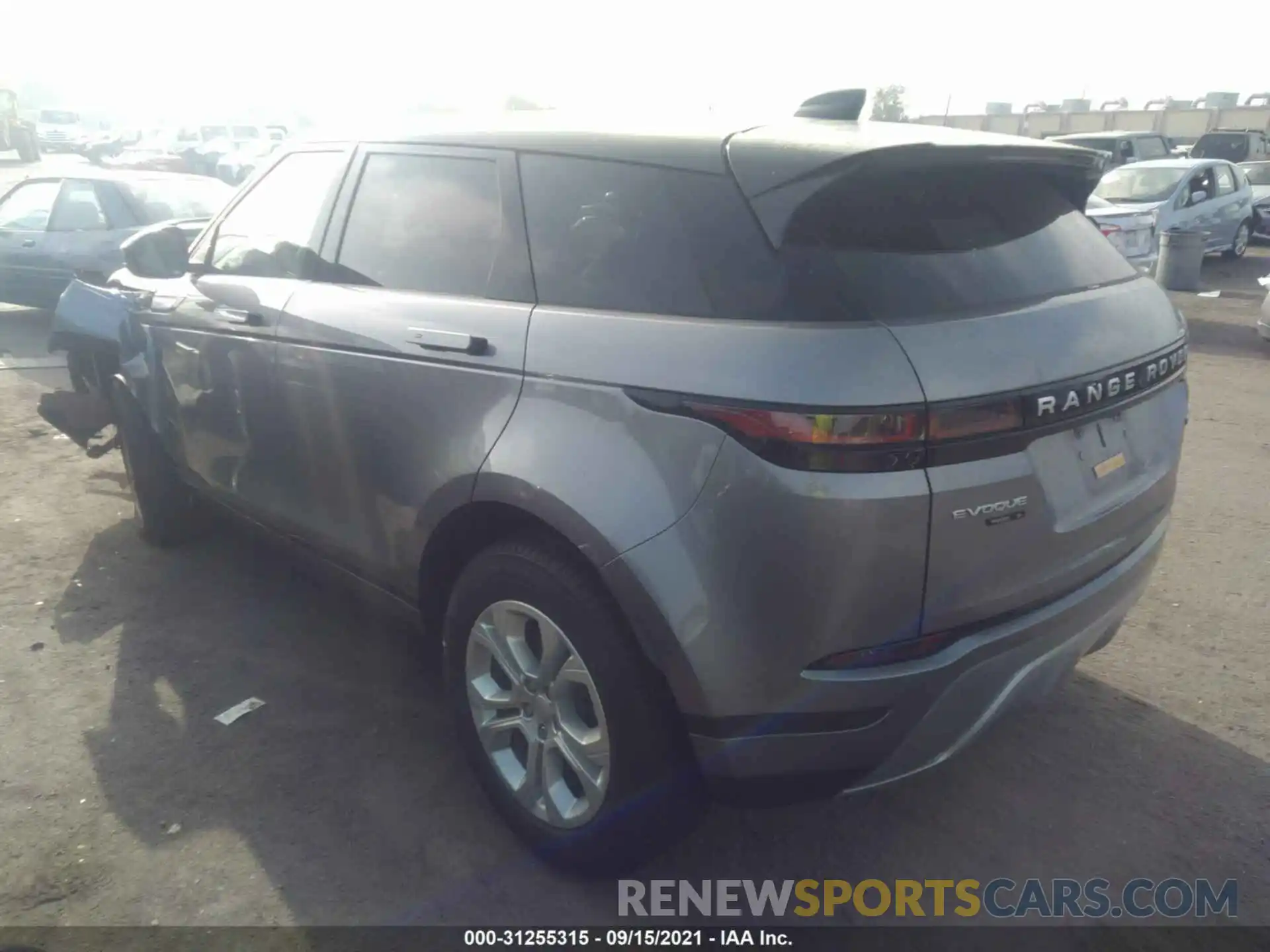 3 Фотография поврежденного автомобиля SALZJ2FX9LH105770 LAND ROVER RANGE ROVER EVOQUE 2020