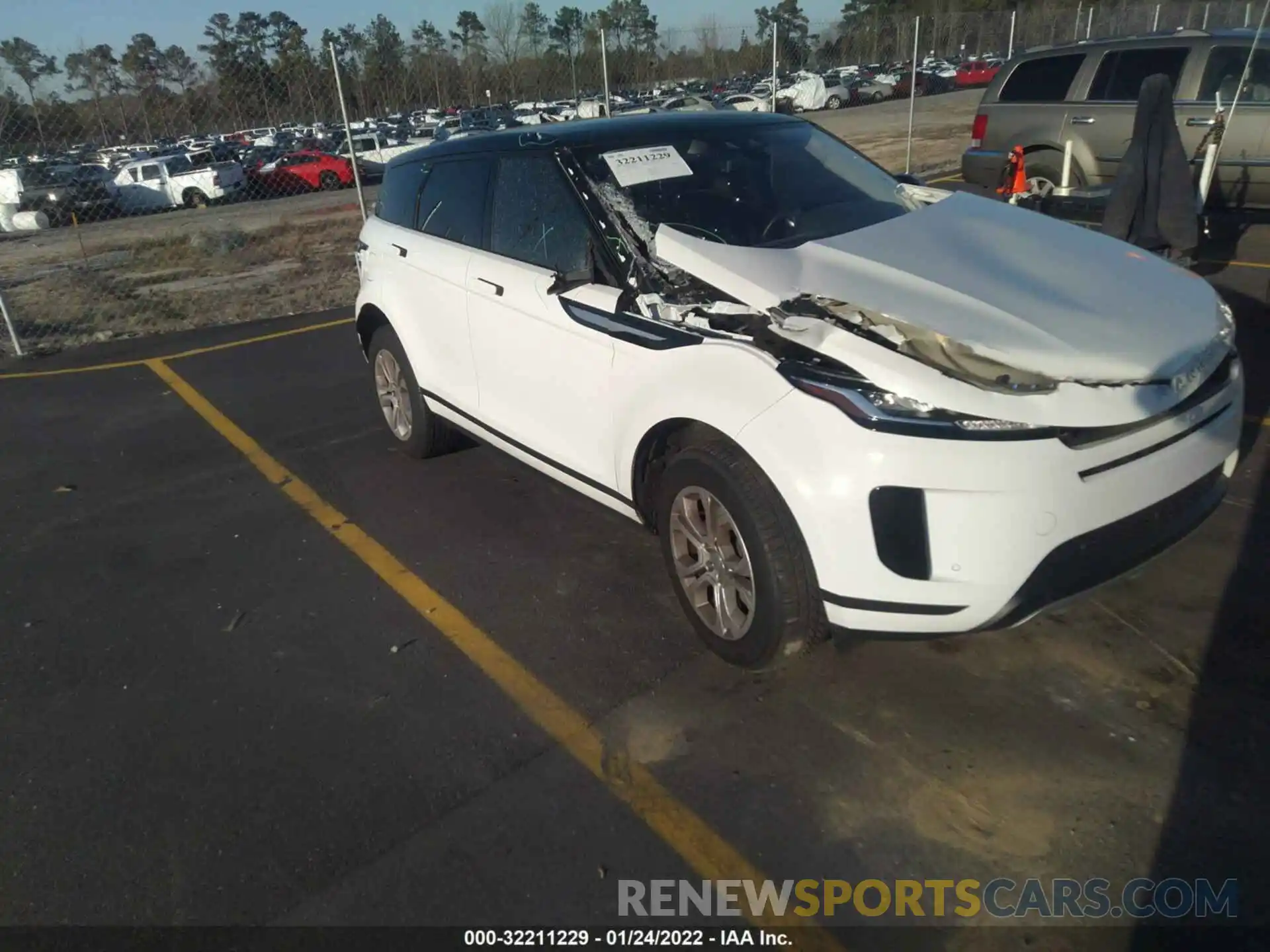 1 Photograph of a damaged car SALZJ2FXXLH005712 LAND ROVER RANGE ROVER EVOQUE 2020