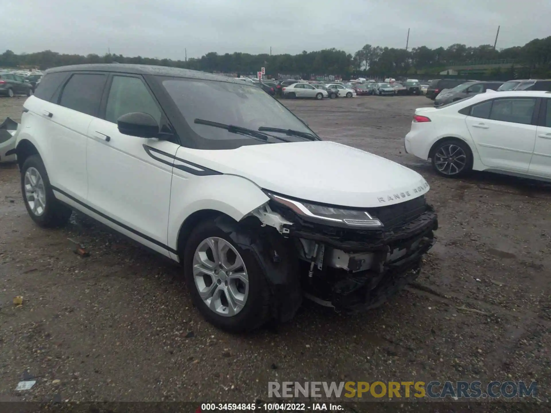 1 Photograph of a damaged car SALZJ2FXXLH060905 LAND ROVER RANGE ROVER EVOQUE 2020