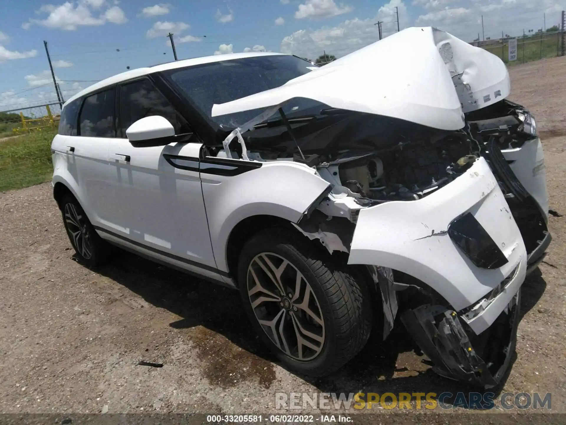 1 Photograph of a damaged car SALZJ2FXXLH086968 LAND ROVER RANGE ROVER EVOQUE 2020