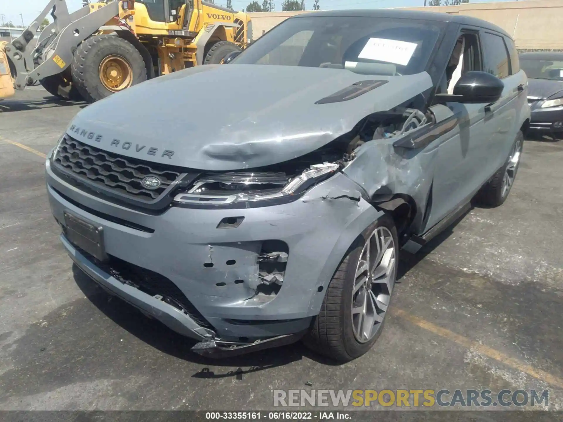 2 Фотография поврежденного автомобиля SALZL2FX5LH005854 LAND ROVER RANGE ROVER EVOQUE 2020