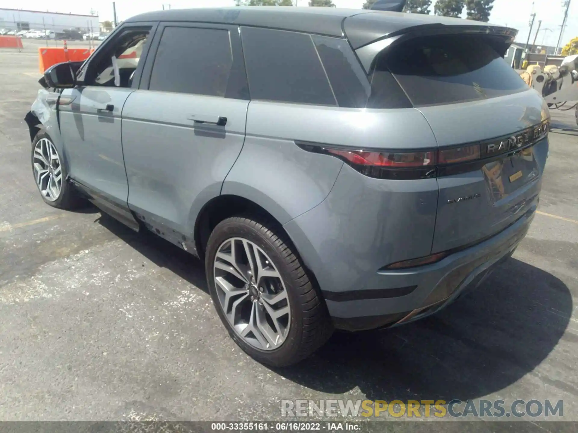 3 Photograph of a damaged car SALZL2FX5LH005854 LAND ROVER RANGE ROVER EVOQUE 2020