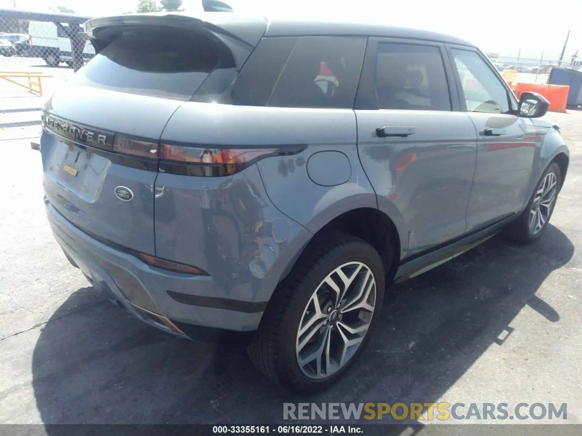 4 Photograph of a damaged car SALZL2FX5LH005854 LAND ROVER RANGE ROVER EVOQUE 2020