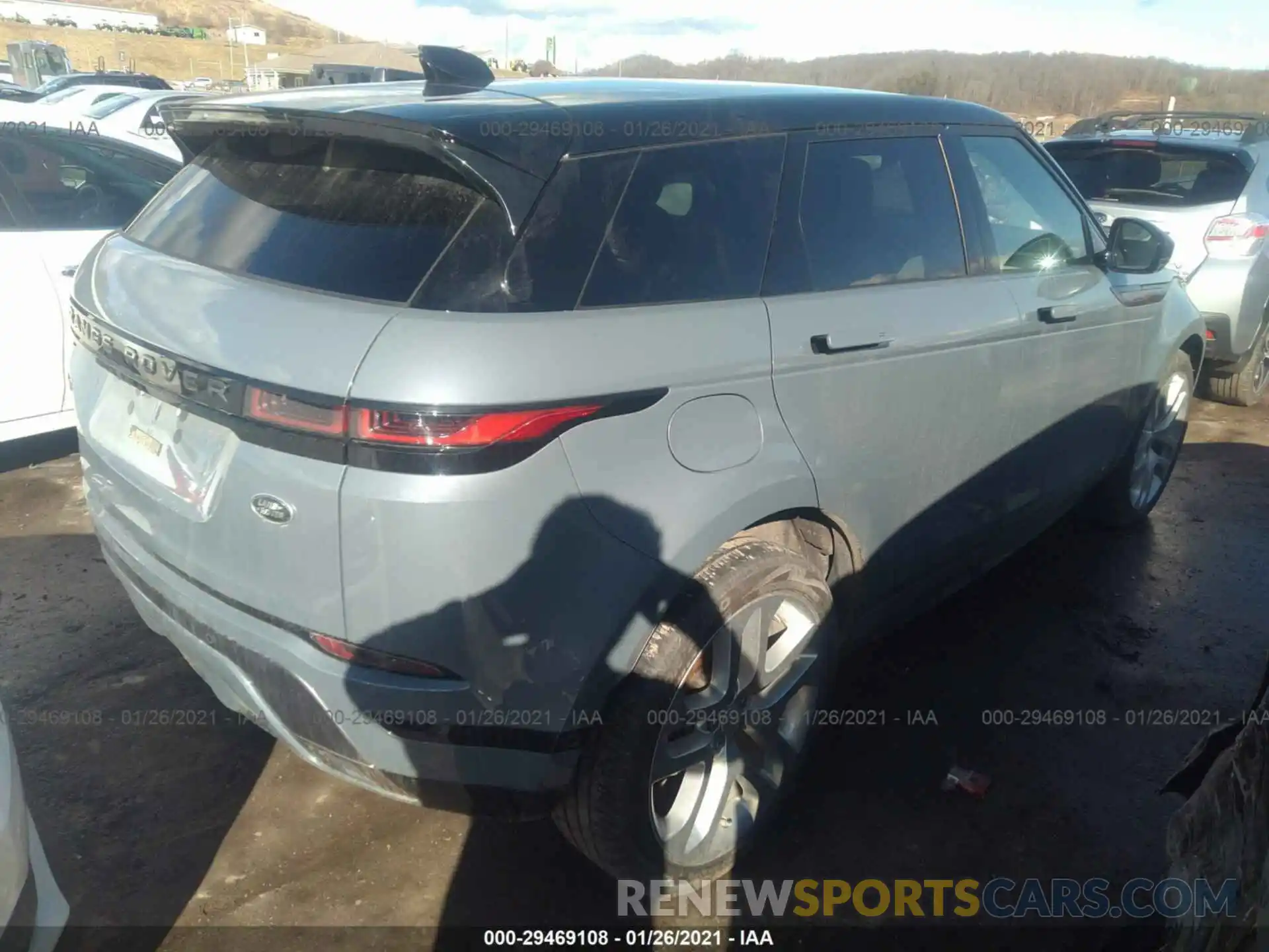 4 Photograph of a damaged car SALZL2FX8LH000907 LAND ROVER RANGE ROVER EVOQUE 2020