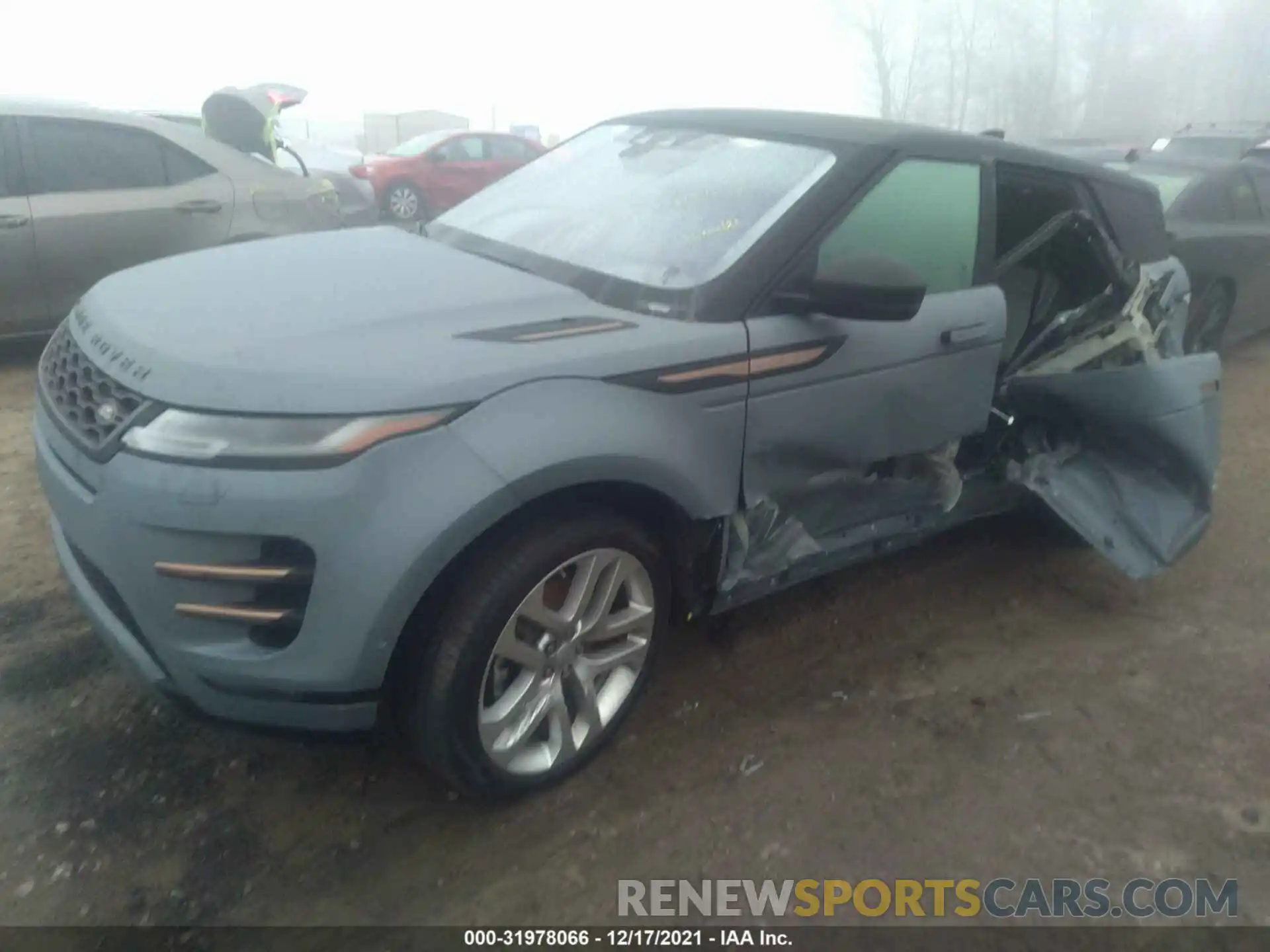 2 Фотография поврежденного автомобиля SALZL2FX8LH119380 LAND ROVER RANGE ROVER EVOQUE 2020