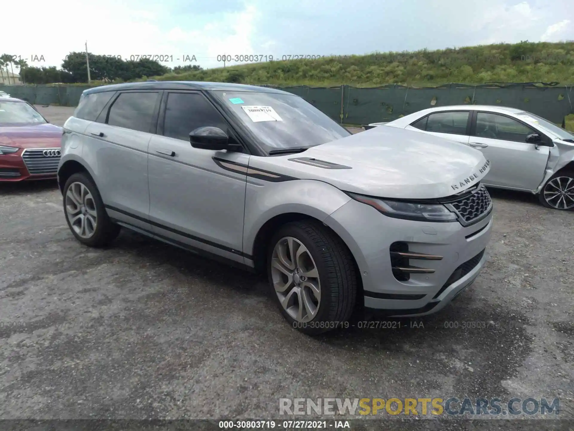 1 Фотография поврежденного автомобиля SALZL2FXXLH062812 LAND ROVER RANGE ROVER EVOQUE 2020