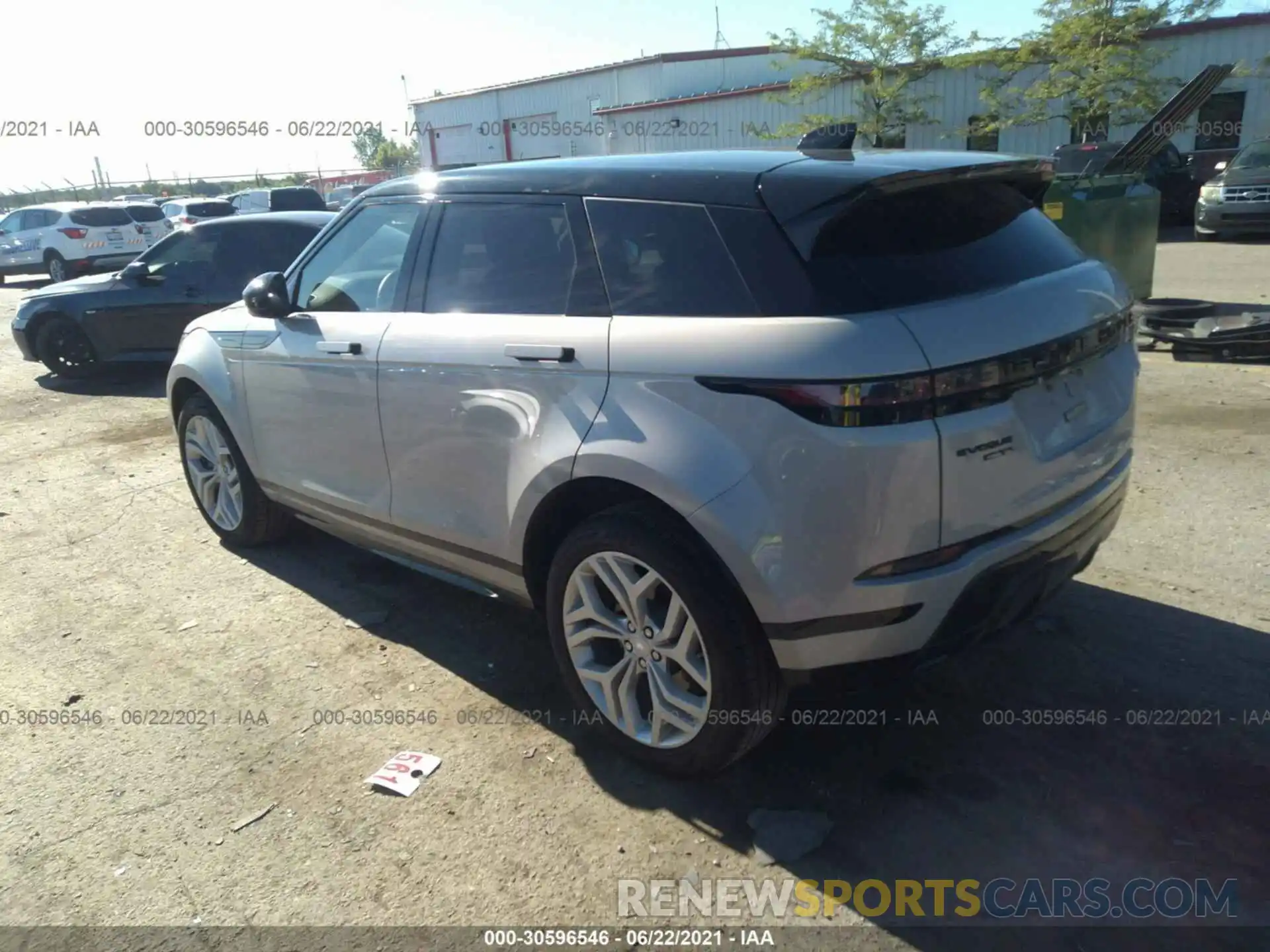 3 Photograph of a damaged car SALZL2GX1LH041782 LAND ROVER RANGE ROVER EVOQUE 2020