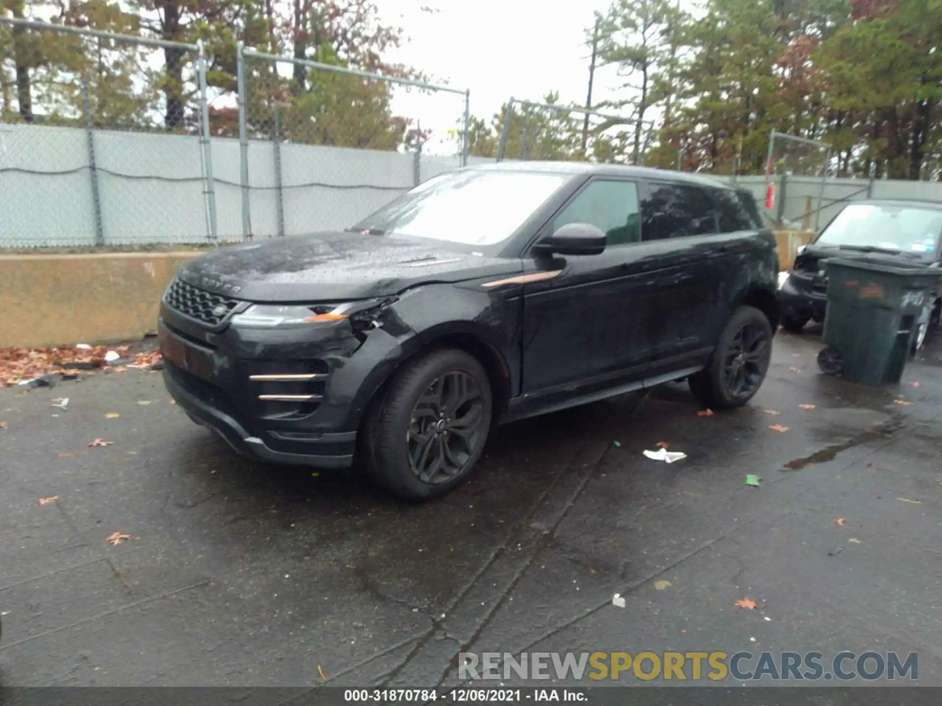 2 Photograph of a damaged car SALZL2GX2LH027597 LAND ROVER RANGE ROVER EVOQUE 2020