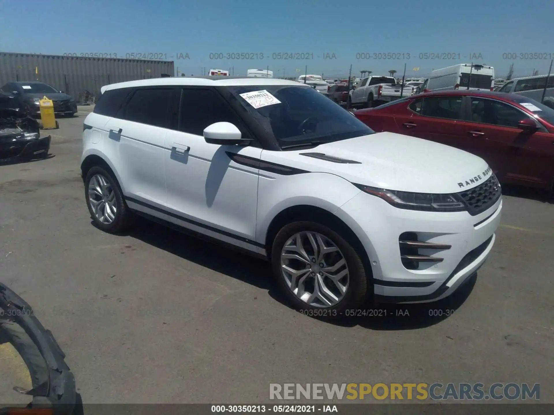 1 Photograph of a damaged car SALZL2GX5LH029506 LAND ROVER RANGE ROVER EVOQUE 2020