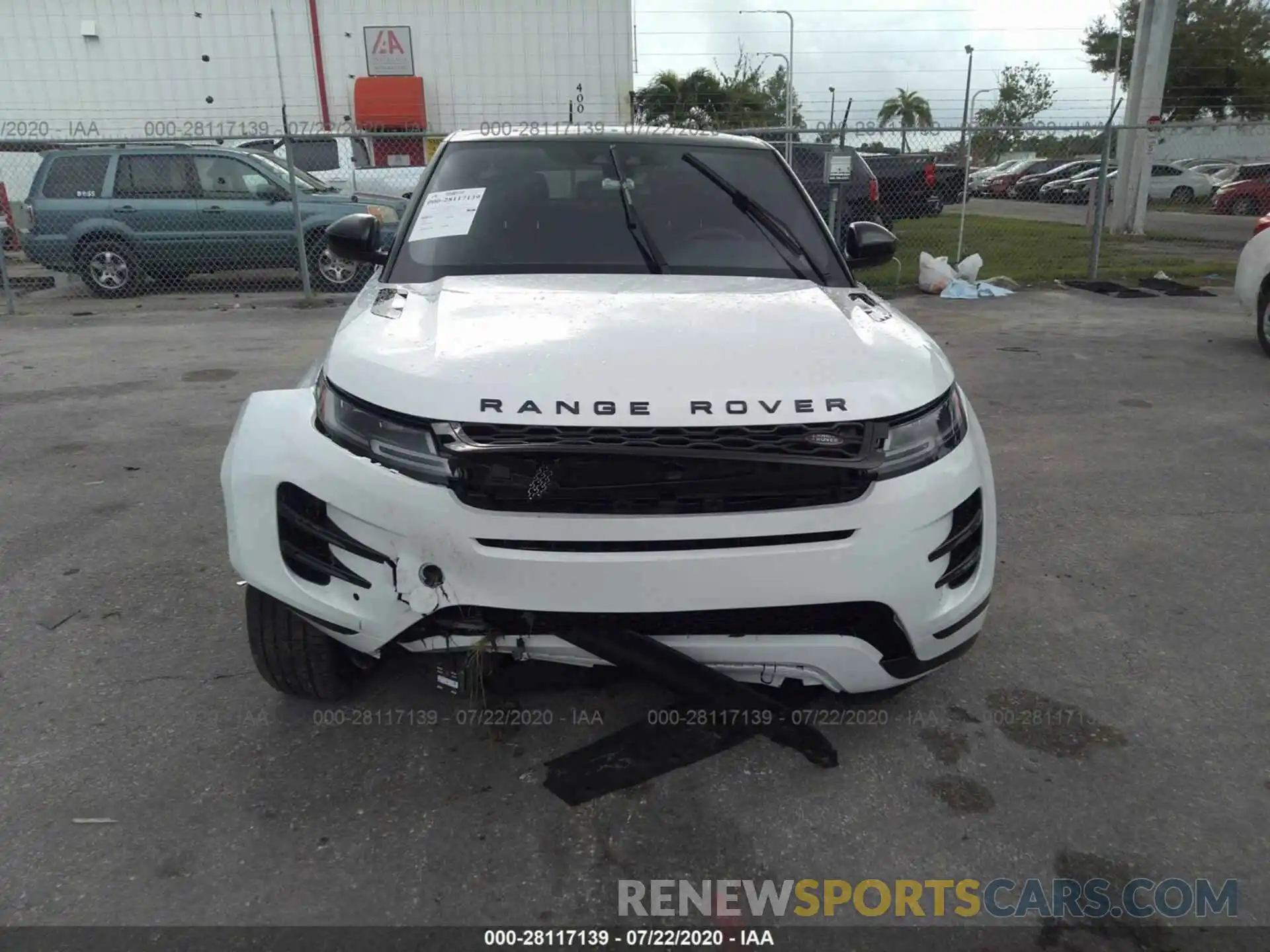 6 Фотография поврежденного автомобиля SALZM2GX0LH033458 LAND ROVER RANGE ROVER EVOQUE 2020