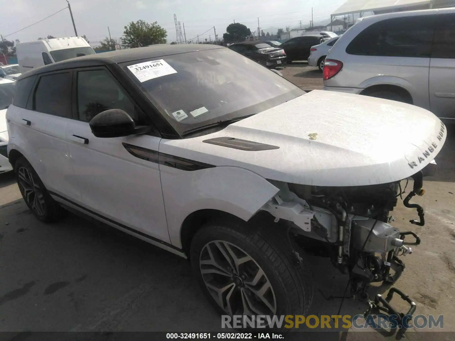 1 Photograph of a damaged car SALZM2GX9LH030509 LAND ROVER RANGE ROVER EVOQUE 2020