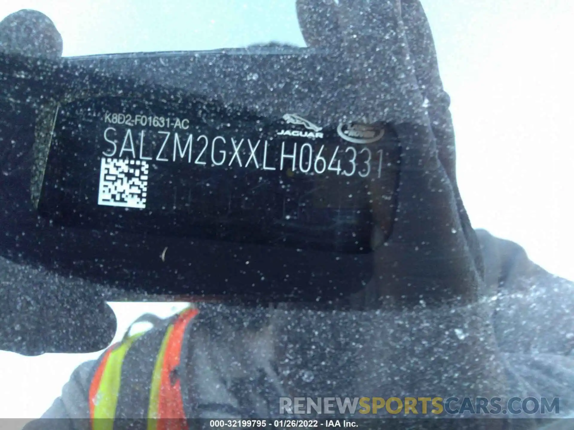 9 Photograph of a damaged car SALZM2GXXLH064331 LAND ROVER RANGE ROVER EVOQUE 2020