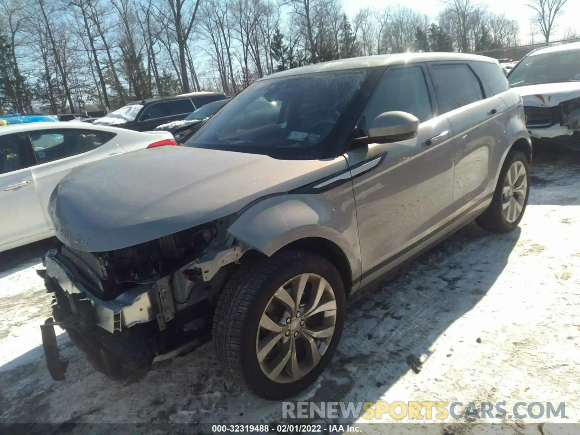 2 Photograph of a damaged car SALZP2FX2LH064560 LAND ROVER RANGE ROVER EVOQUE 2020