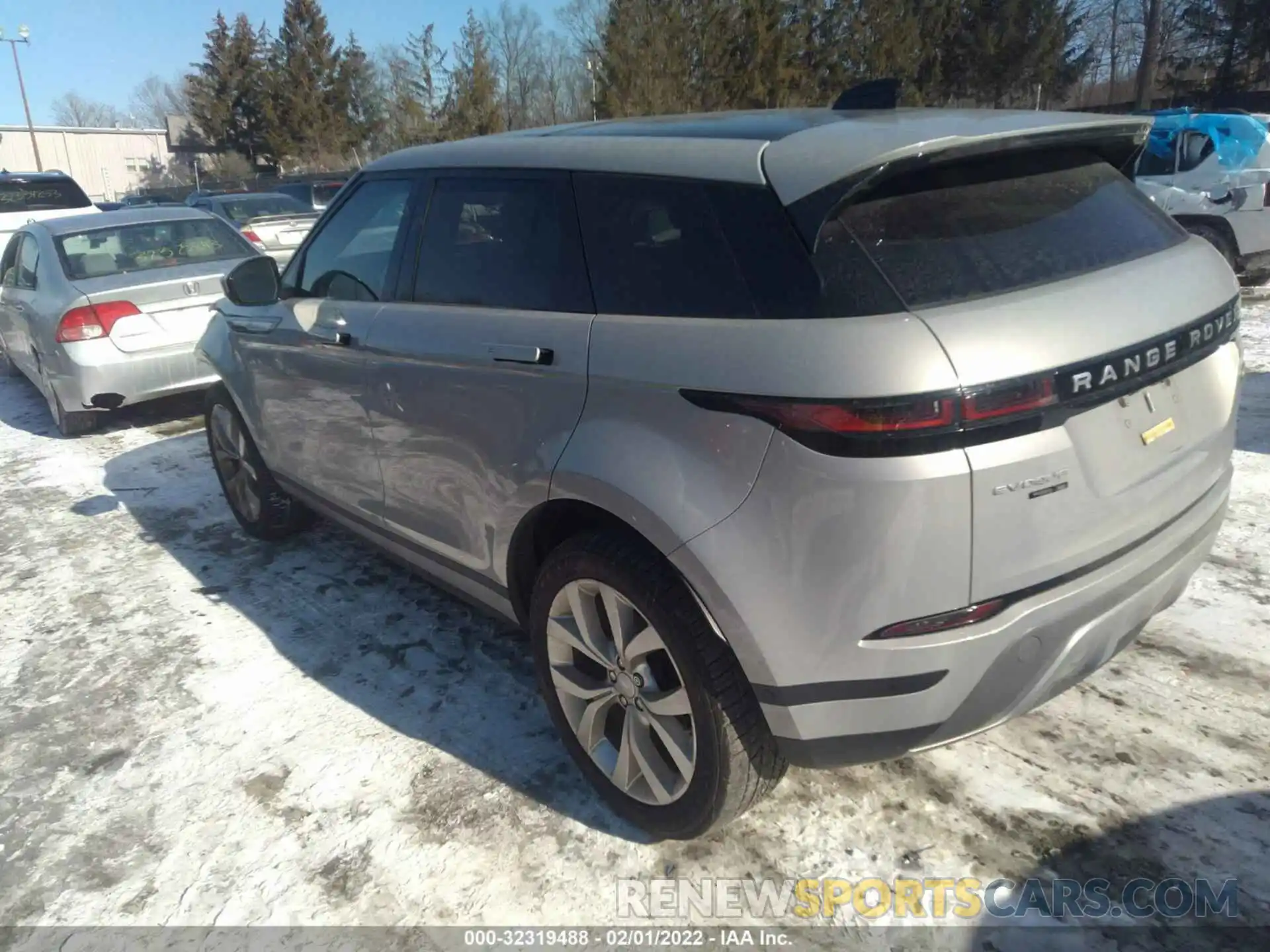 3 Photograph of a damaged car SALZP2FX2LH064560 LAND ROVER RANGE ROVER EVOQUE 2020