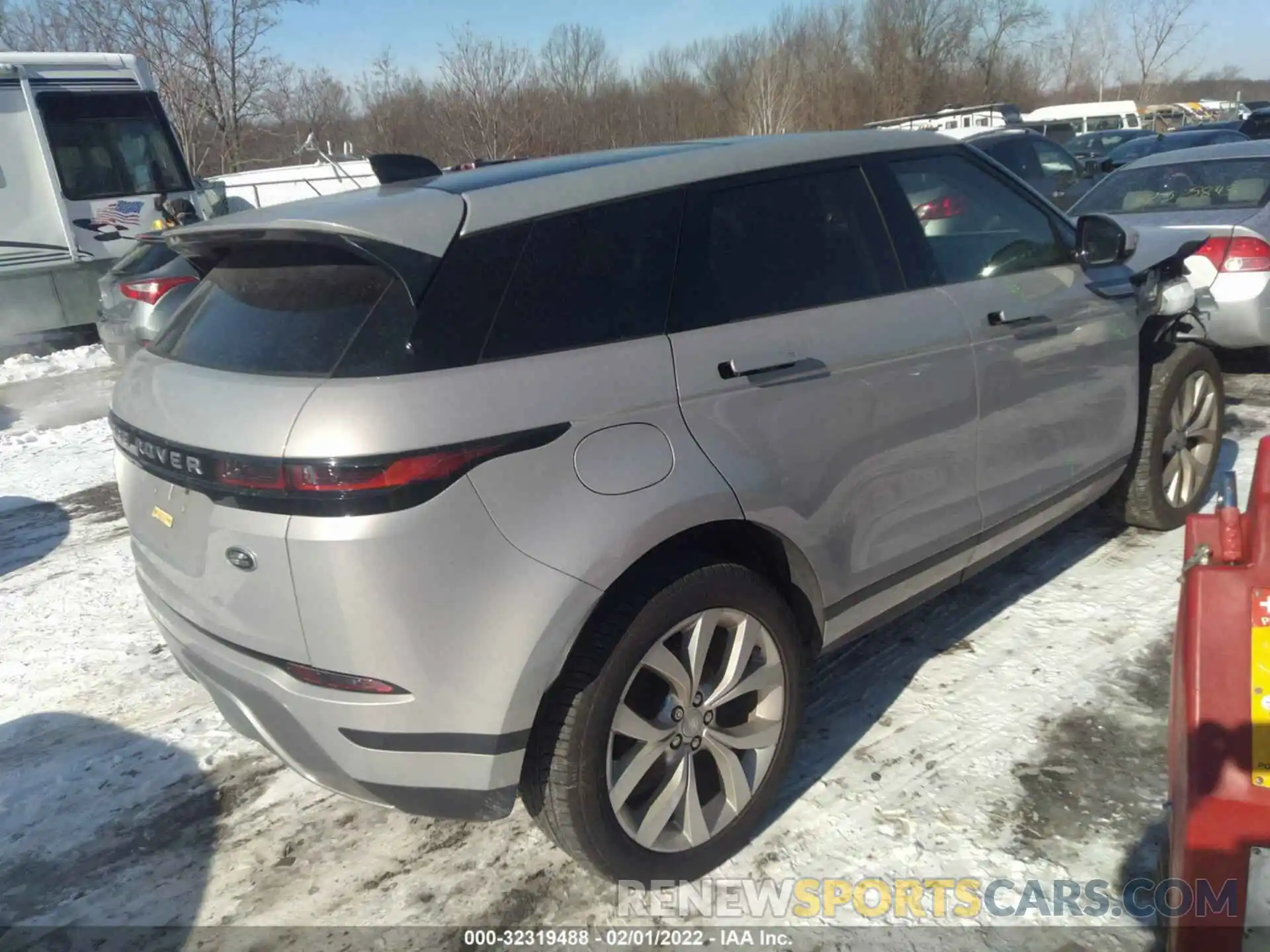 4 Photograph of a damaged car SALZP2FX2LH064560 LAND ROVER RANGE ROVER EVOQUE 2020