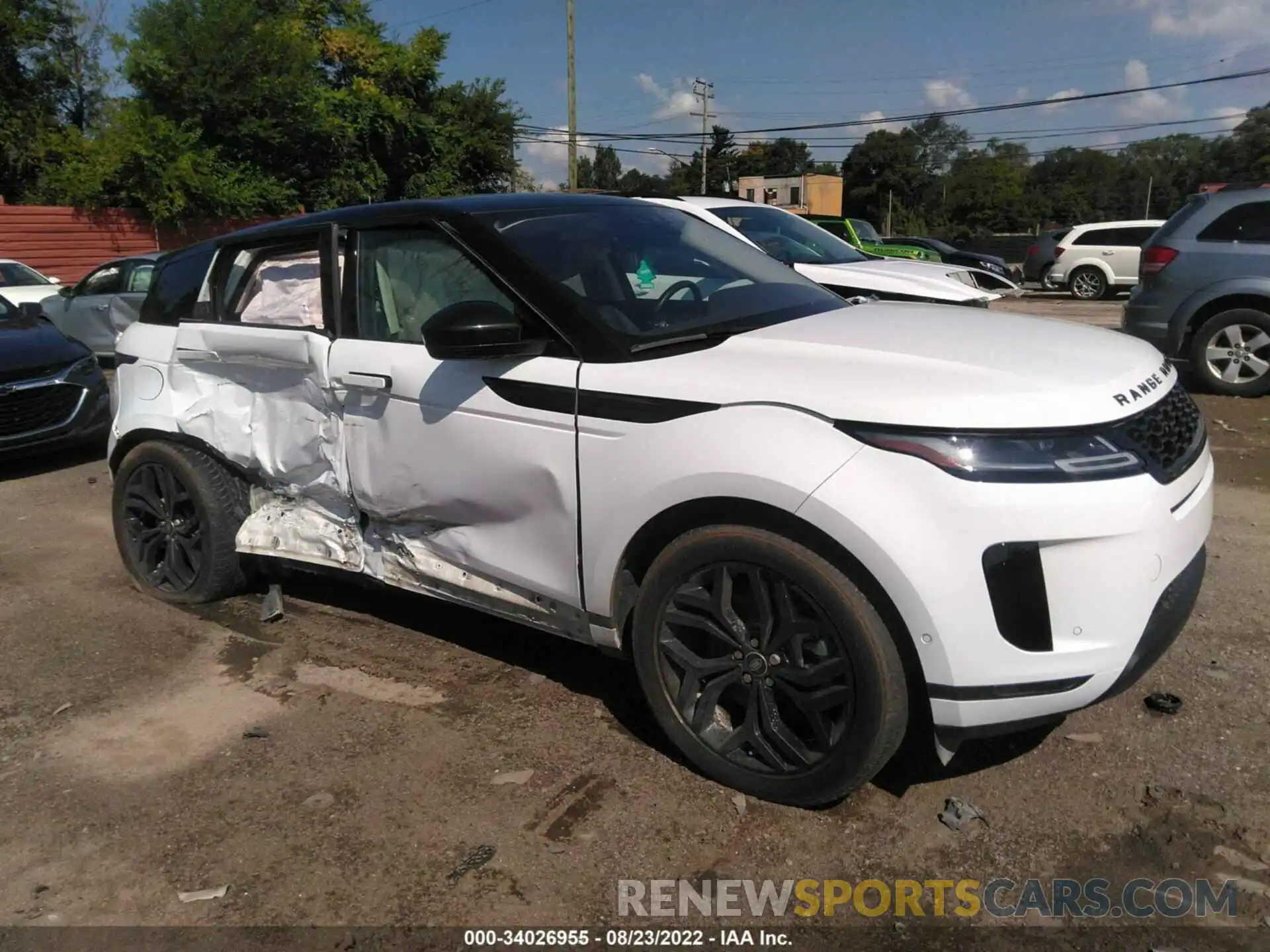 1 Photograph of a damaged car SALZP2FX2LH120173 LAND ROVER RANGE ROVER EVOQUE 2020