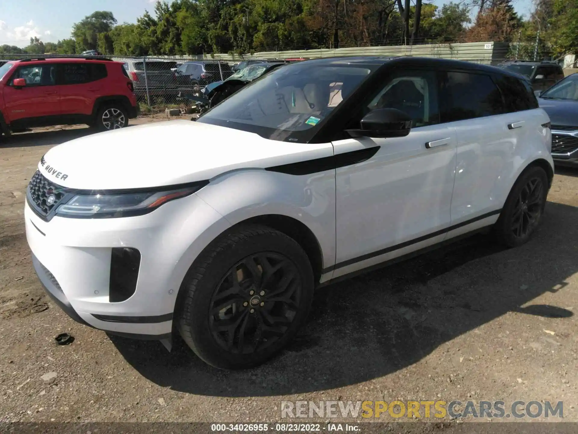 2 Photograph of a damaged car SALZP2FX2LH120173 LAND ROVER RANGE ROVER EVOQUE 2020