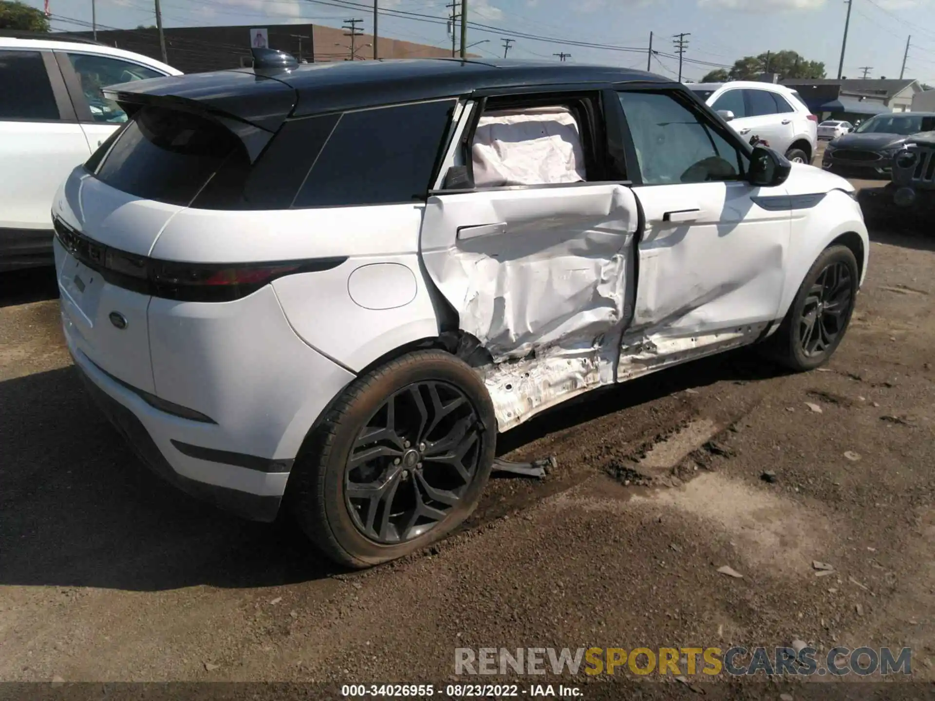 4 Photograph of a damaged car SALZP2FX2LH120173 LAND ROVER RANGE ROVER EVOQUE 2020