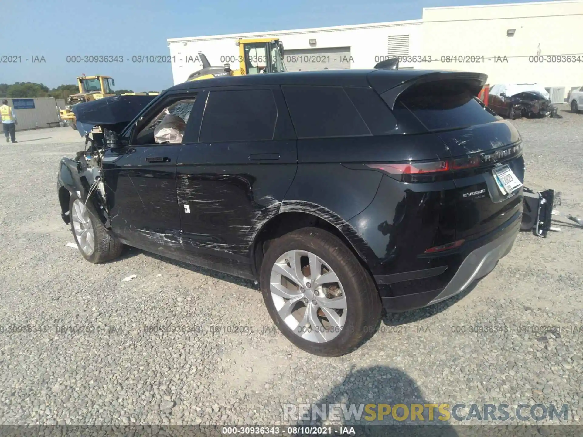 3 Фотография поврежденного автомобиля SALZP2FX3LH063224 LAND ROVER RANGE ROVER EVOQUE 2020