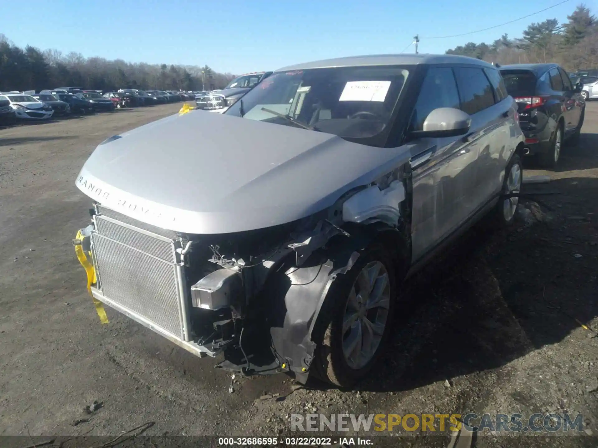 2 Photograph of a damaged car SALZP2FX3LH081352 LAND ROVER RANGE ROVER EVOQUE 2020