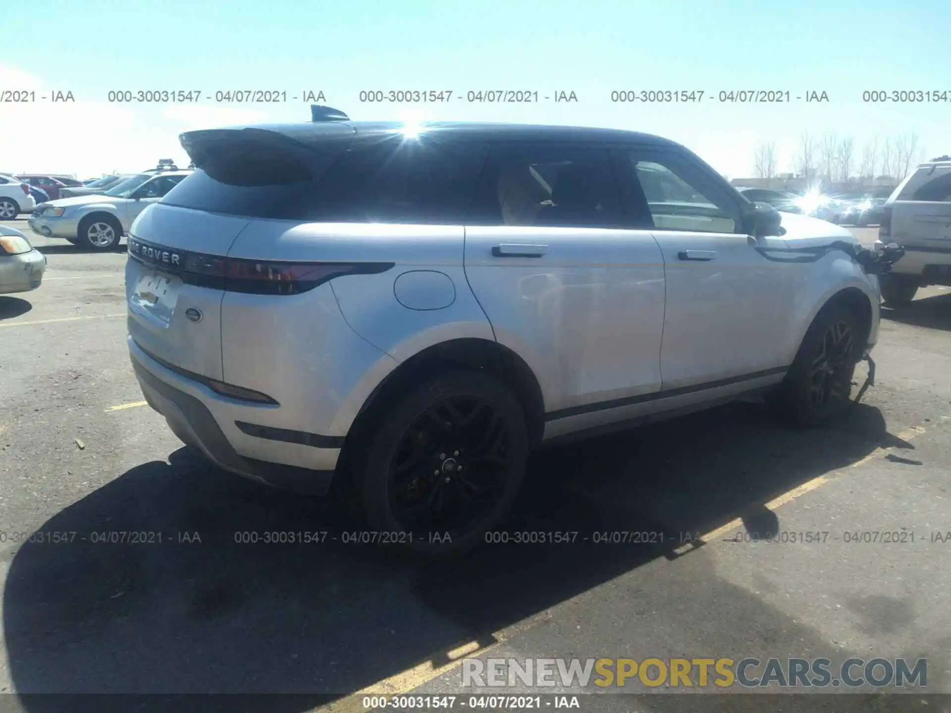 4 Photograph of a damaged car SALZP2FX4LH022097 LAND ROVER RANGE ROVER EVOQUE 2020