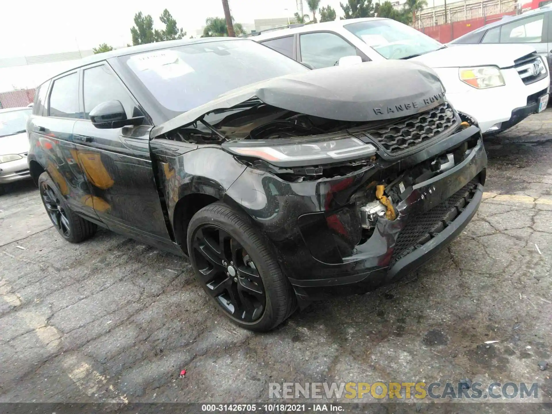 1 Фотография поврежденного автомобиля SALZP2FX5LH021783 LAND ROVER RANGE ROVER EVOQUE 2020