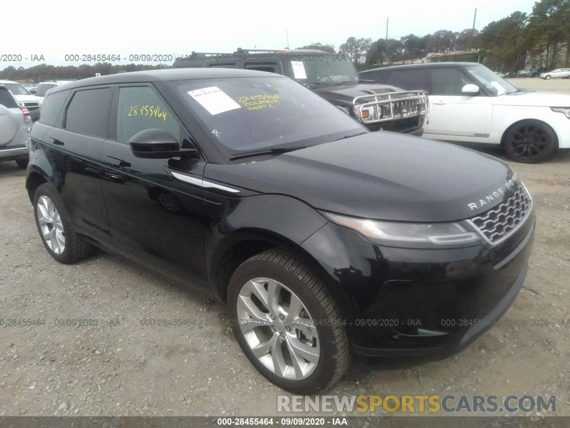 1 Photograph of a damaged car SALZP2FX5LH077688 LAND ROVER RANGE ROVER EVOQUE 2020