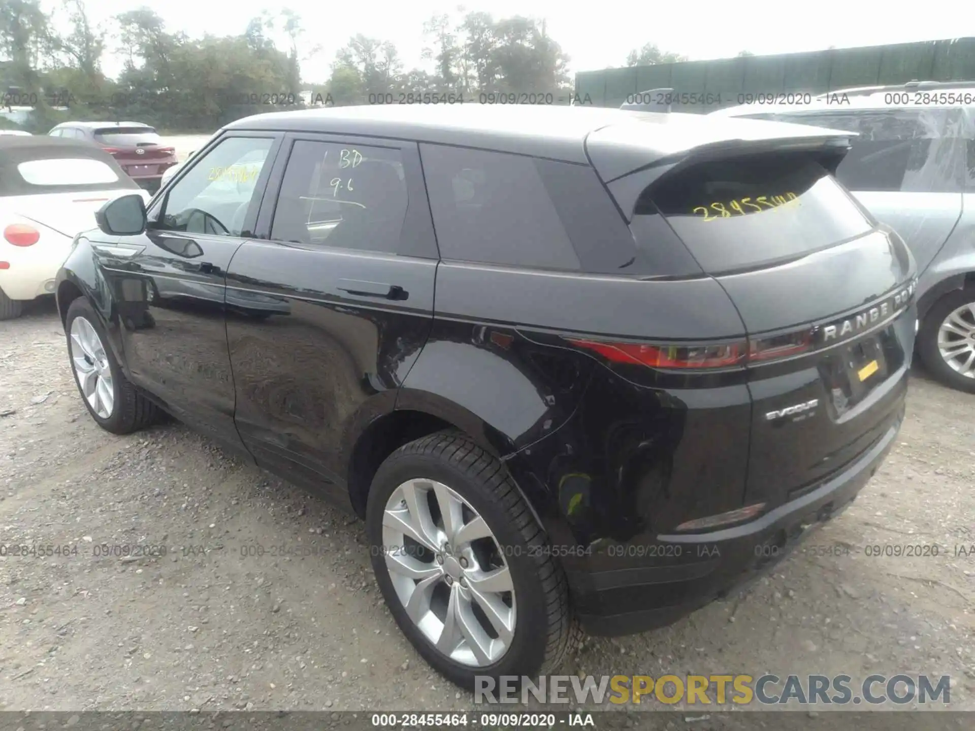 3 Photograph of a damaged car SALZP2FX5LH077688 LAND ROVER RANGE ROVER EVOQUE 2020