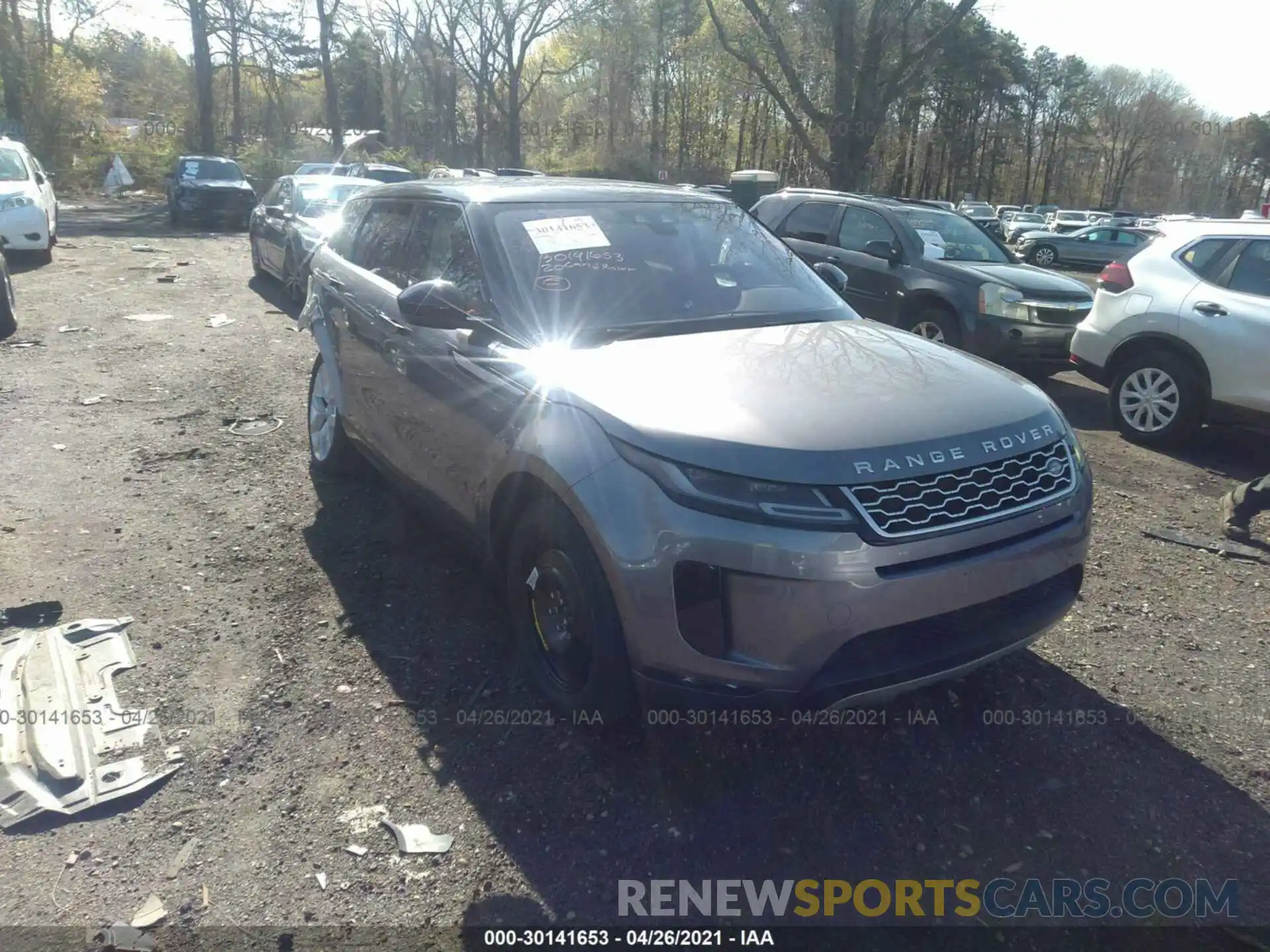 1 Photograph of a damaged car SALZP2FX5LH080073 LAND ROVER RANGE ROVER EVOQUE 2020