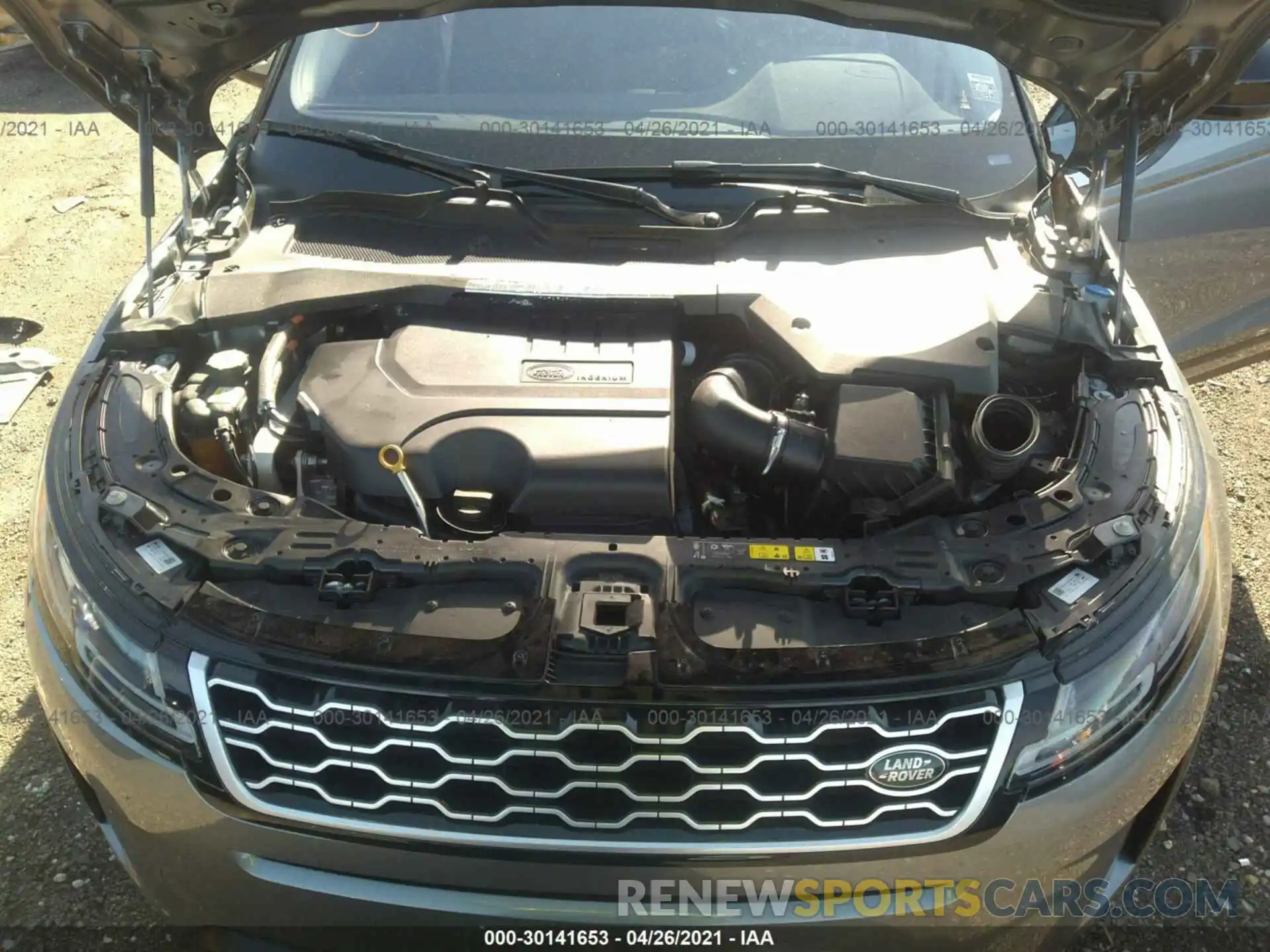 10 Photograph of a damaged car SALZP2FX5LH080073 LAND ROVER RANGE ROVER EVOQUE 2020