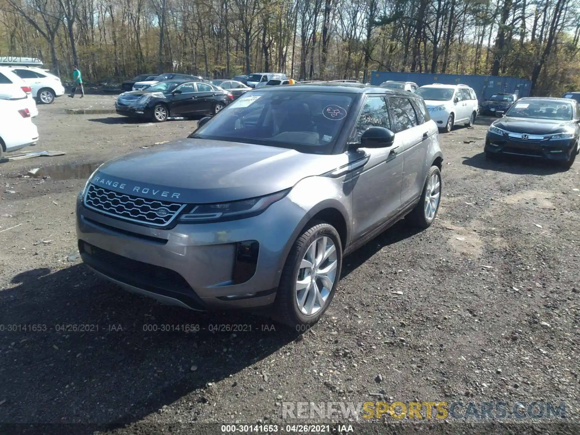 2 Photograph of a damaged car SALZP2FX5LH080073 LAND ROVER RANGE ROVER EVOQUE 2020