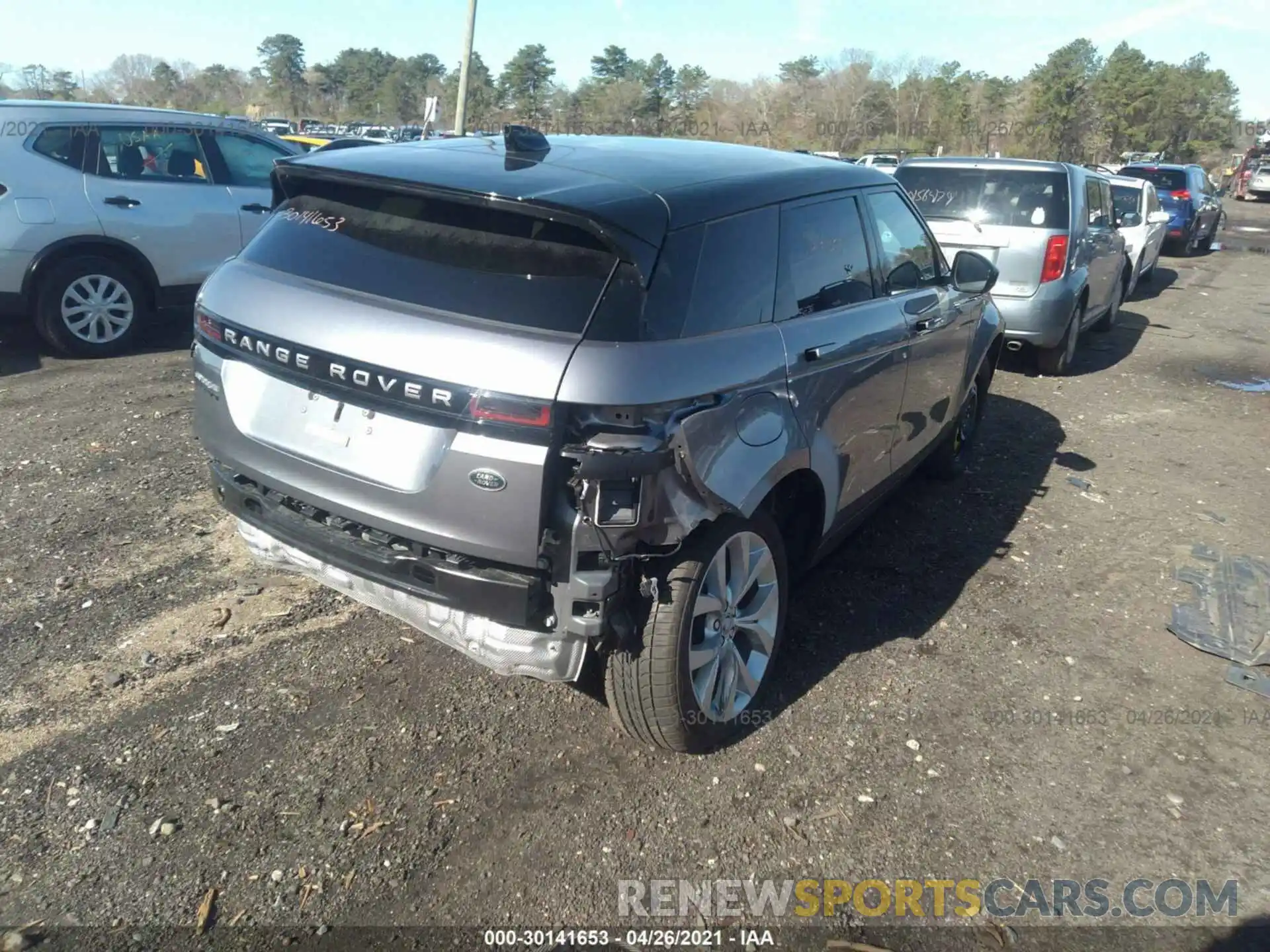 4 Photograph of a damaged car SALZP2FX5LH080073 LAND ROVER RANGE ROVER EVOQUE 2020