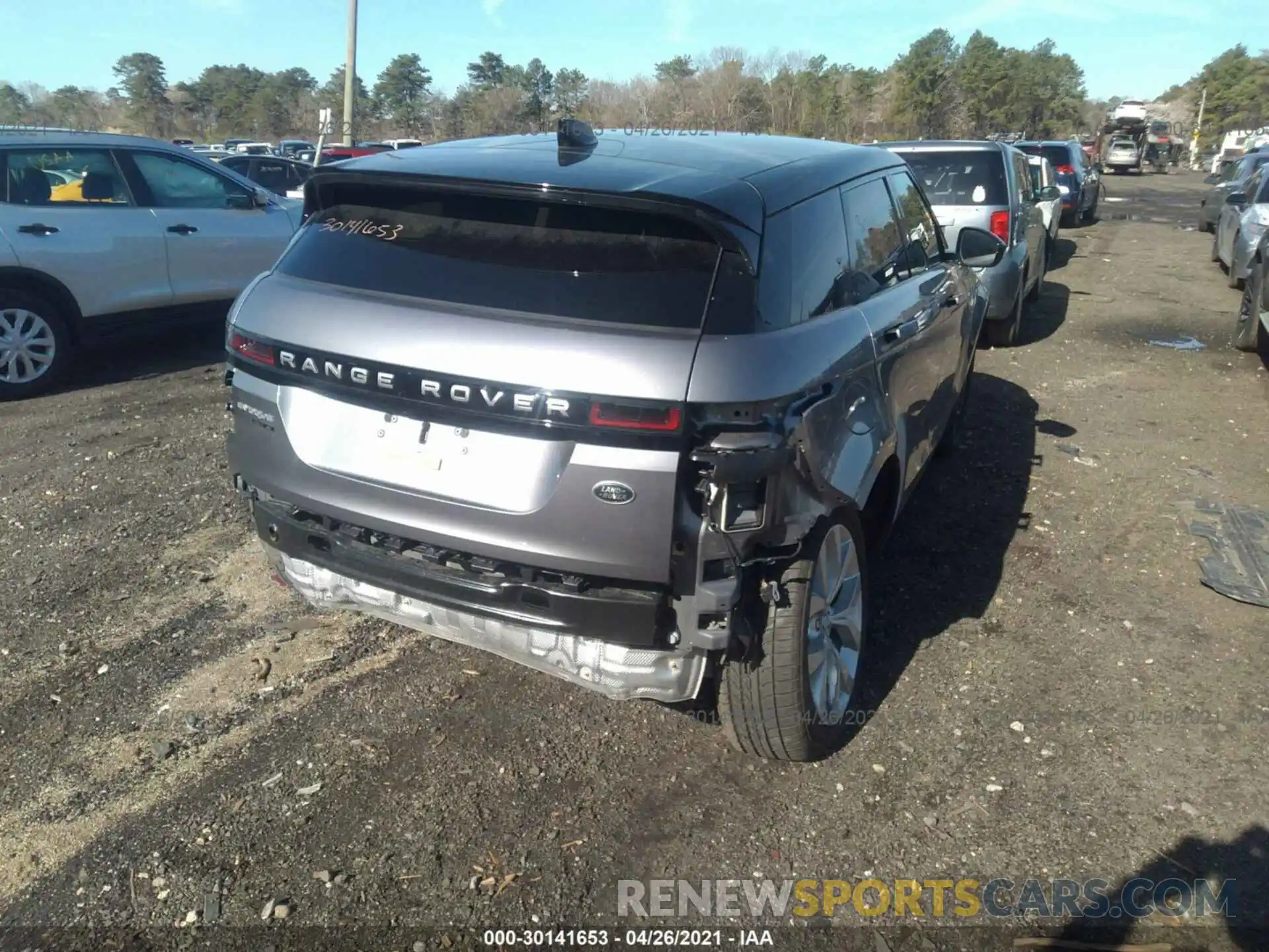 6 Photograph of a damaged car SALZP2FX5LH080073 LAND ROVER RANGE ROVER EVOQUE 2020