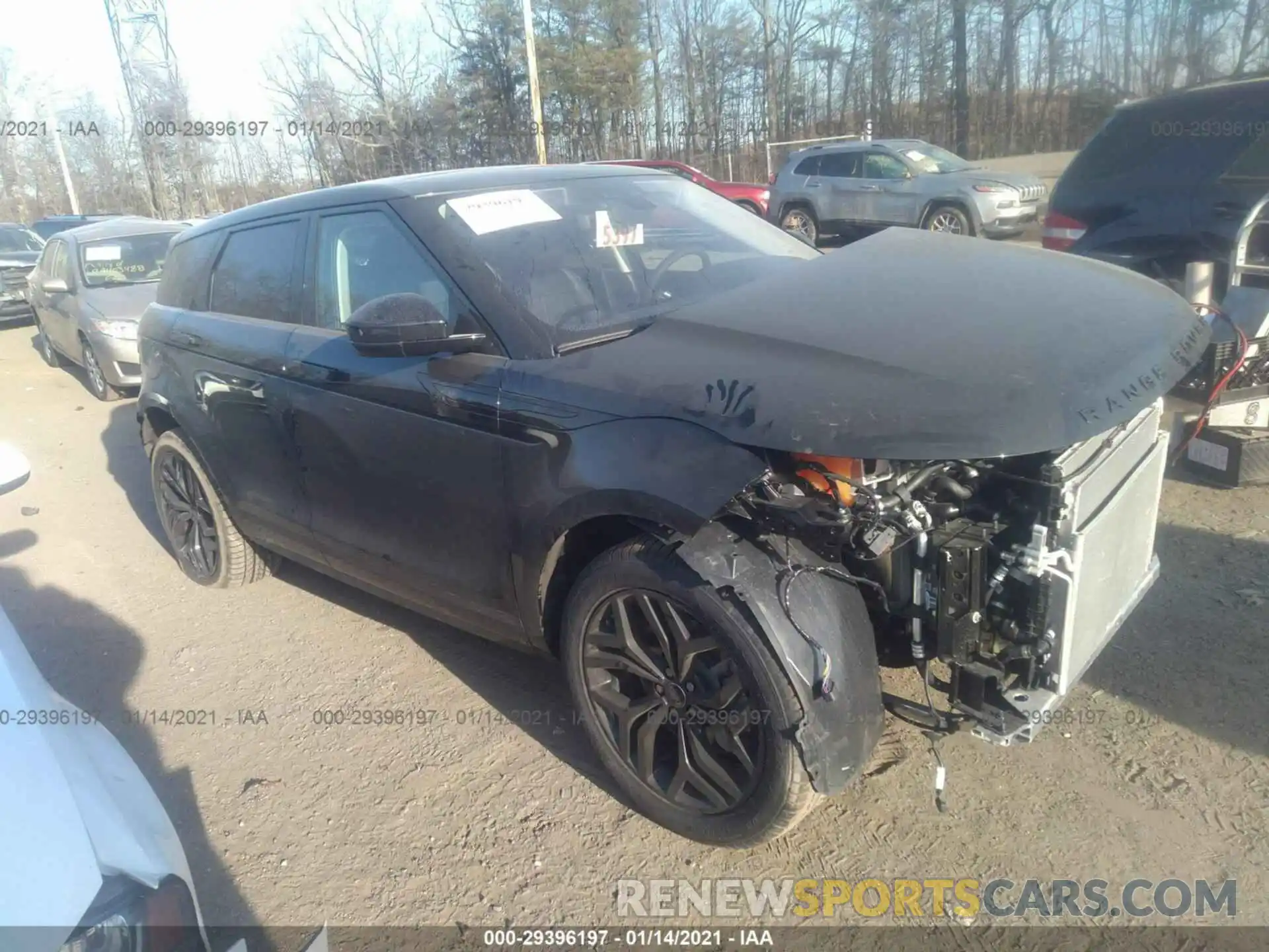 1 Photograph of a damaged car SALZP2FX5LH117218 LAND ROVER RANGE ROVER EVOQUE 2020