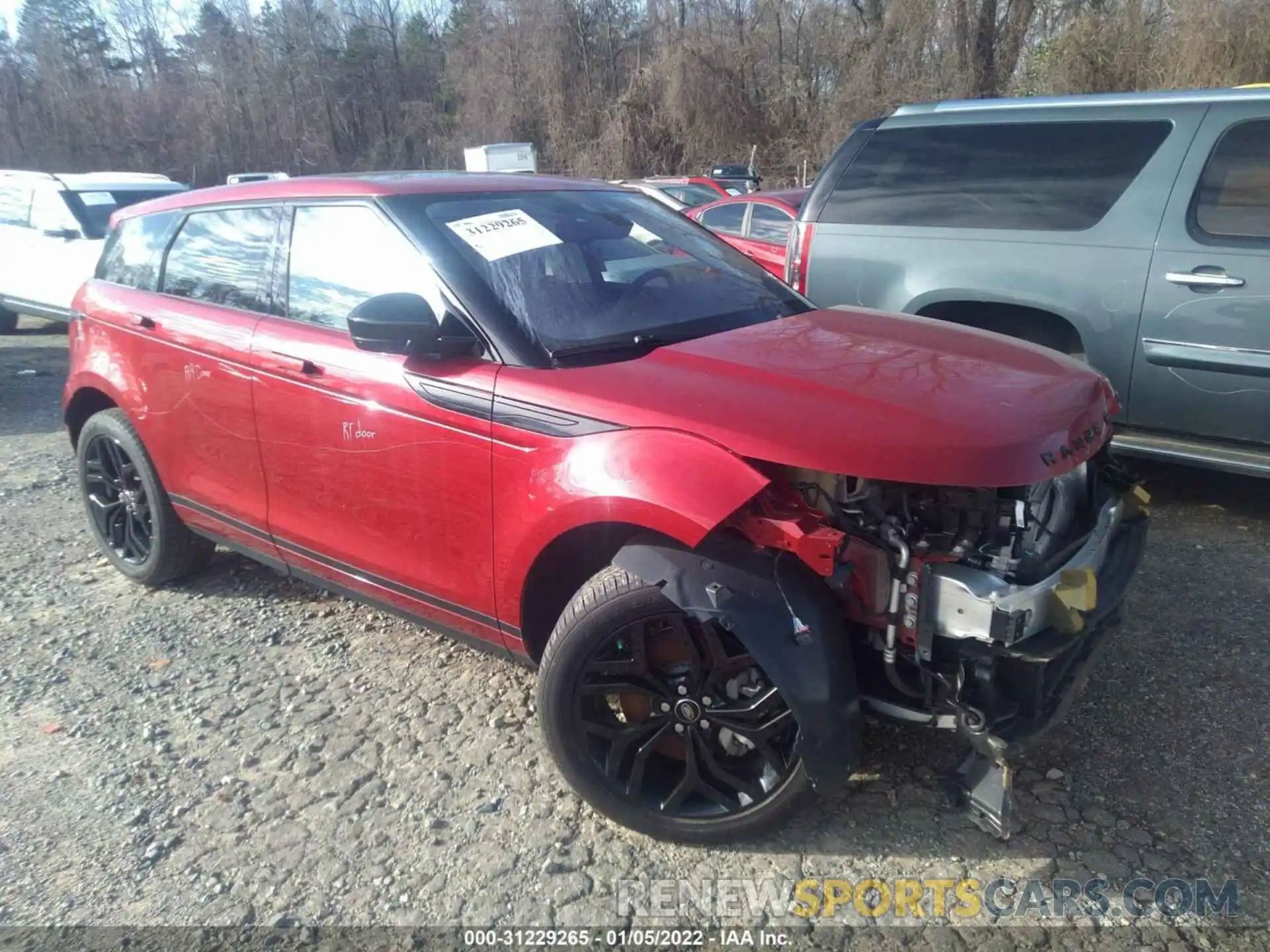 1 Photograph of a damaged car SALZP2FX6LH031237 LAND ROVER RANGE ROVER EVOQUE 2020