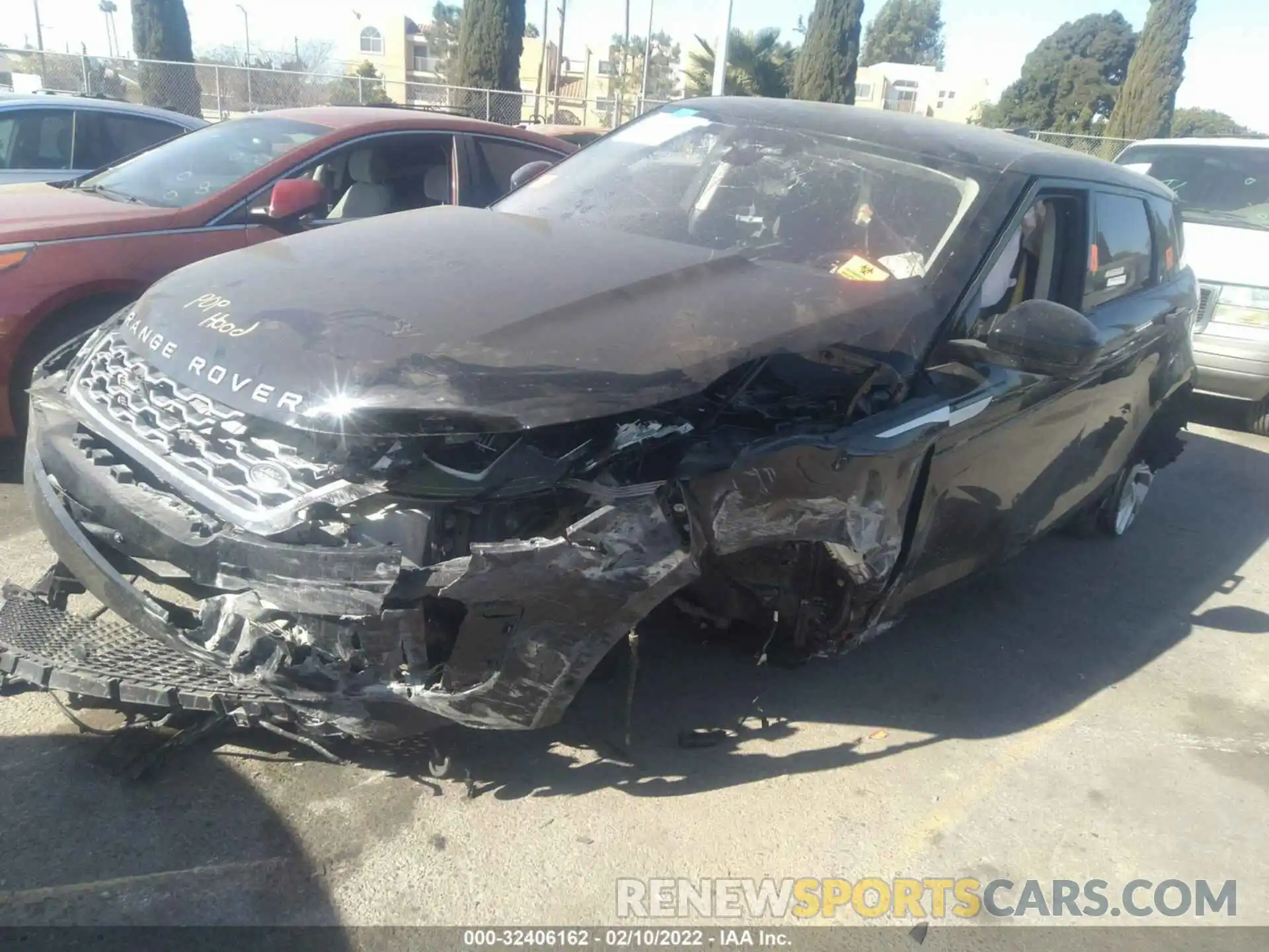 2 Photograph of a damaged car SALZP2FX6LH040181 LAND ROVER RANGE ROVER EVOQUE 2020