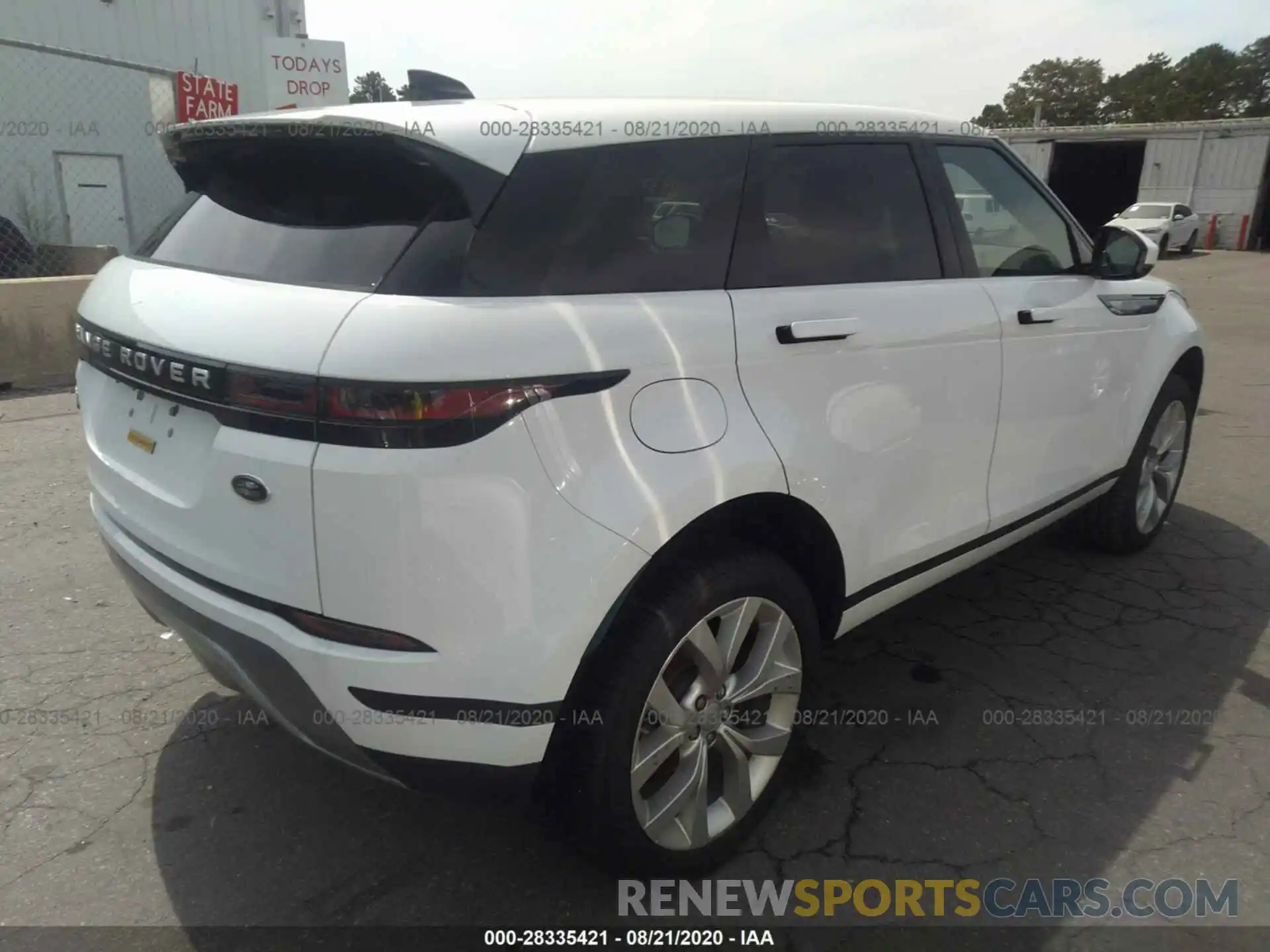 4 Фотография поврежденного автомобиля SALZP2FX6LH078235 LAND ROVER RANGE ROVER EVOQUE 2020