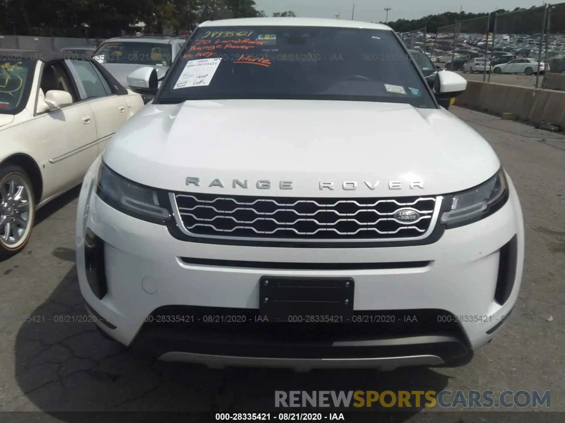 6 Photograph of a damaged car SALZP2FX6LH078235 LAND ROVER RANGE ROVER EVOQUE 2020