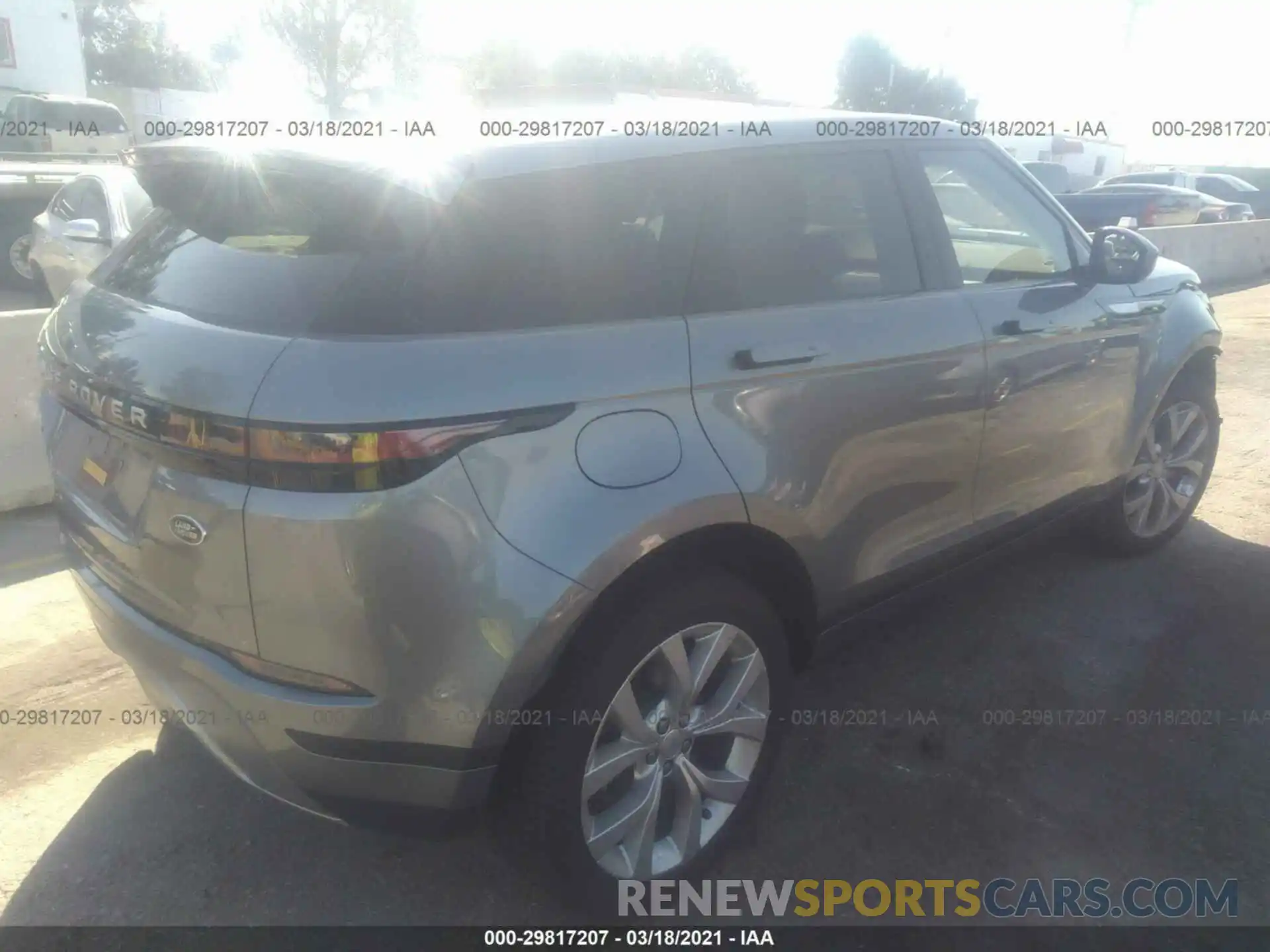 4 Фотография поврежденного автомобиля SALZP2FX6LH100525 LAND ROVER RANGE ROVER EVOQUE 2020