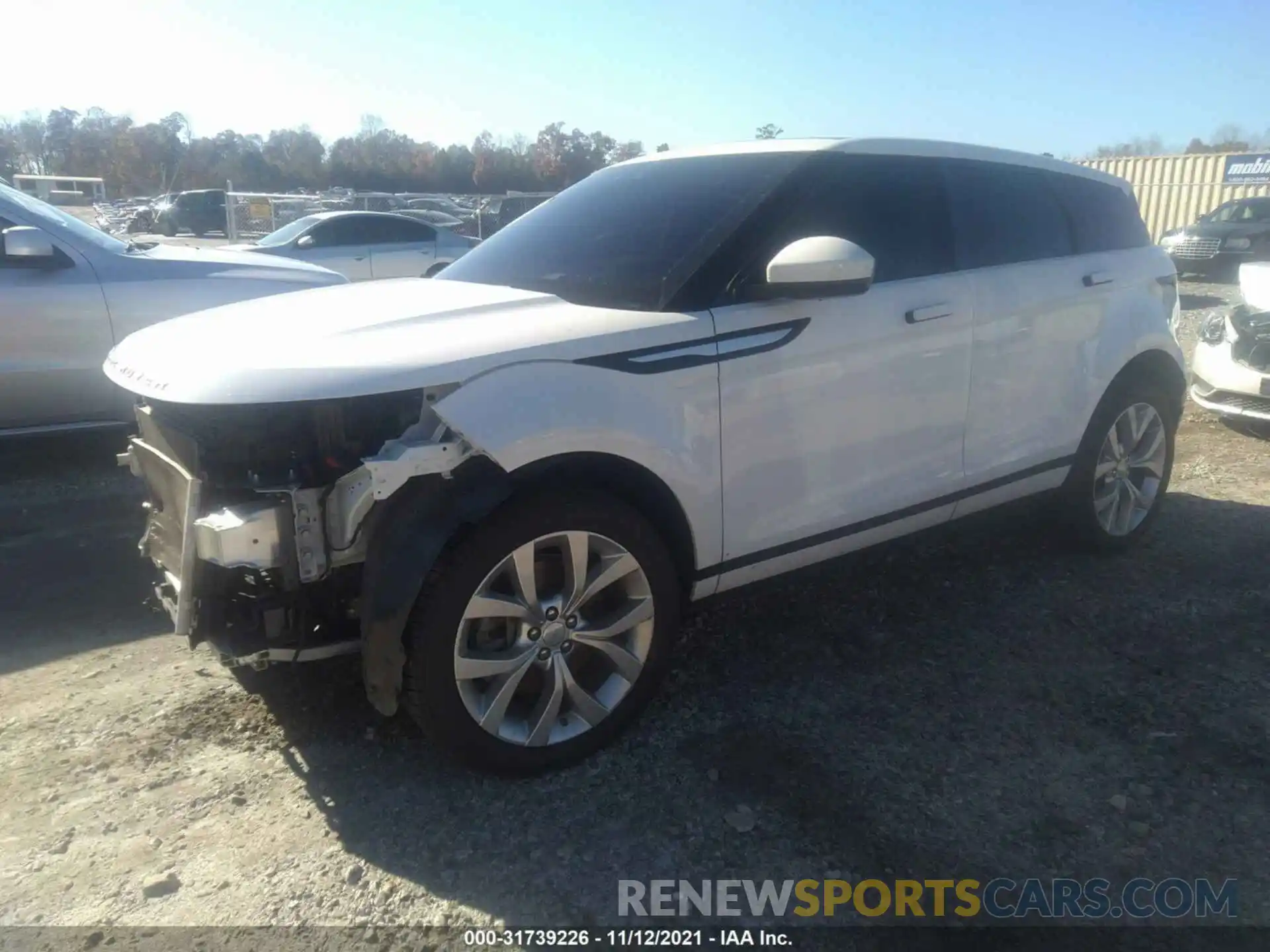 2 Photograph of a damaged car SALZP2FX7LH059113 LAND ROVER RANGE ROVER EVOQUE 2020