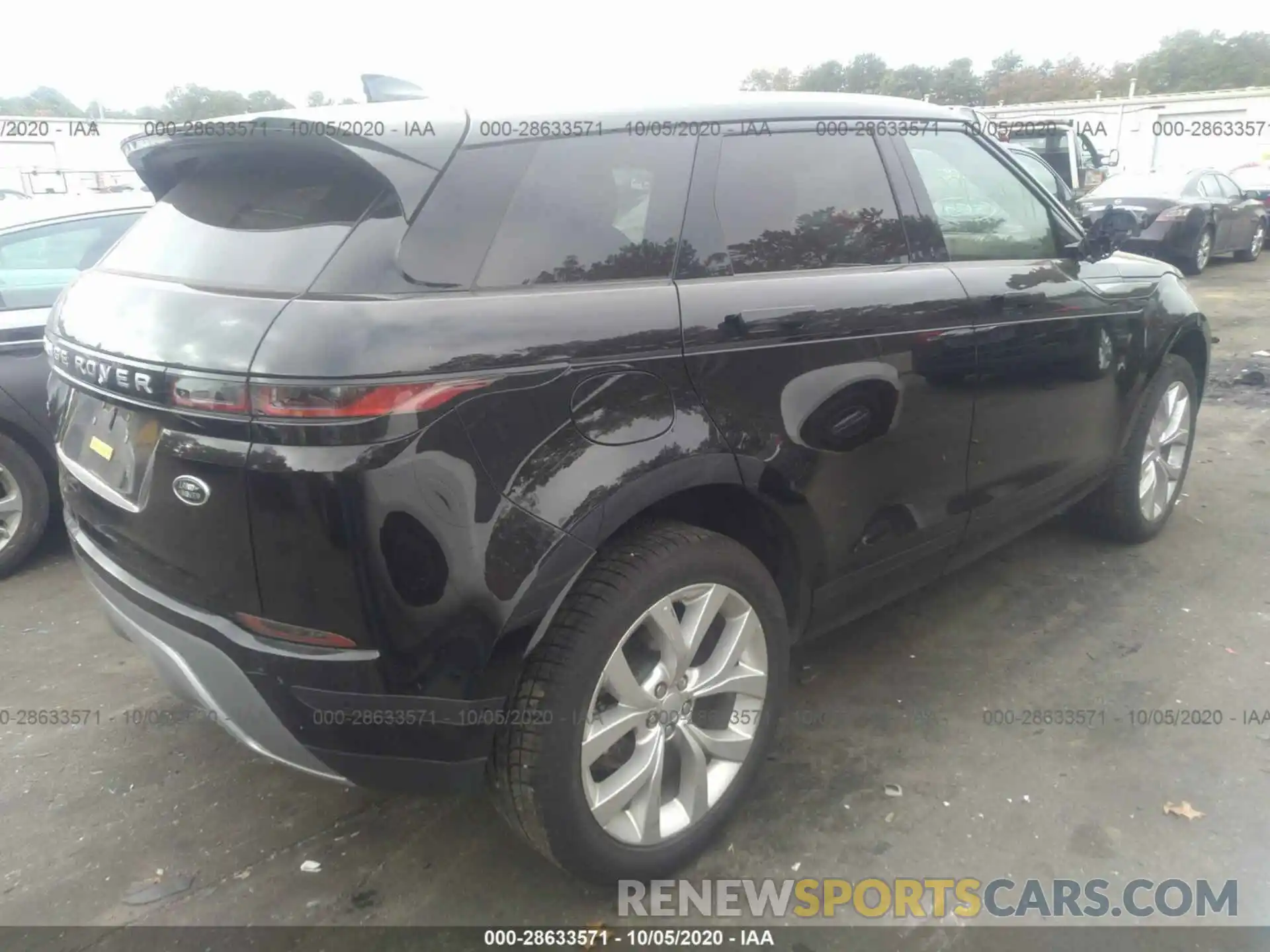 4 Фотография поврежденного автомобиля SALZP2FX7LH080690 LAND ROVER RANGE ROVER EVOQUE 2020