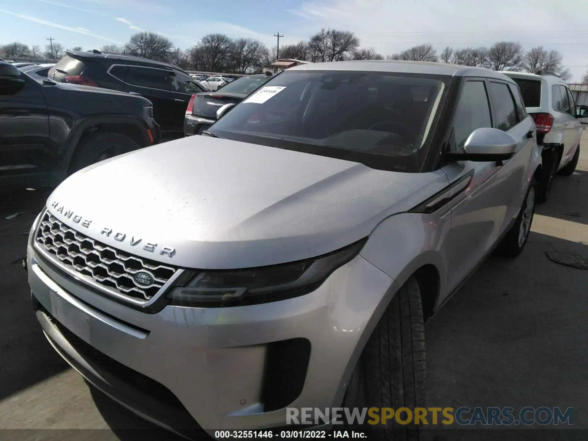 2 Photograph of a damaged car SALZP2FX7LH081175 LAND ROVER RANGE ROVER EVOQUE 2020