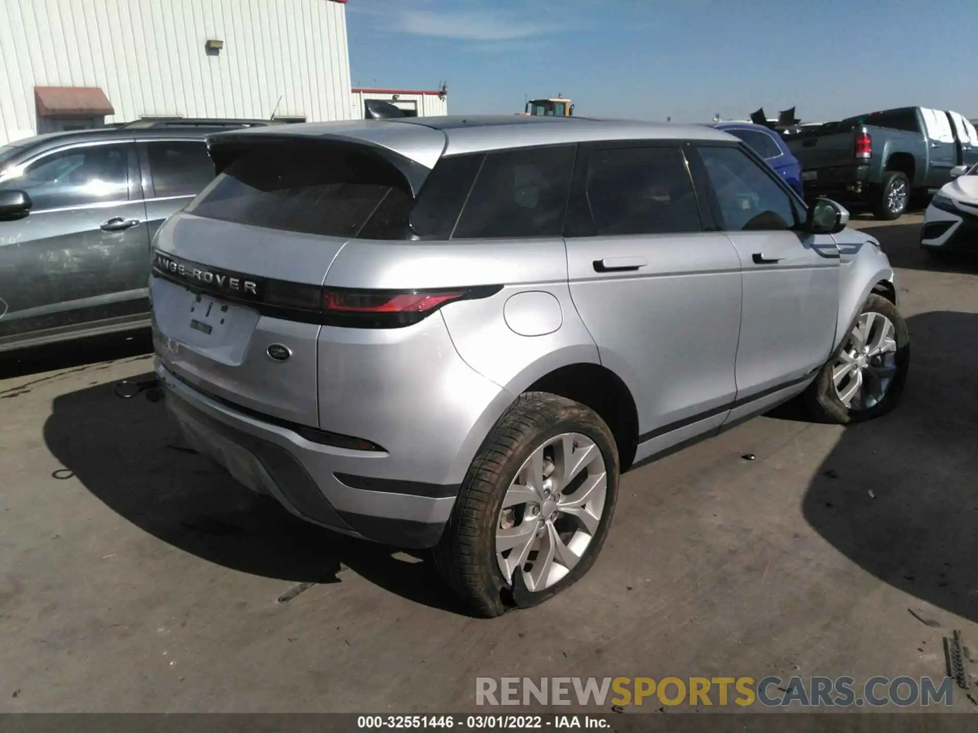 4 Фотография поврежденного автомобиля SALZP2FX7LH081175 LAND ROVER RANGE ROVER EVOQUE 2020