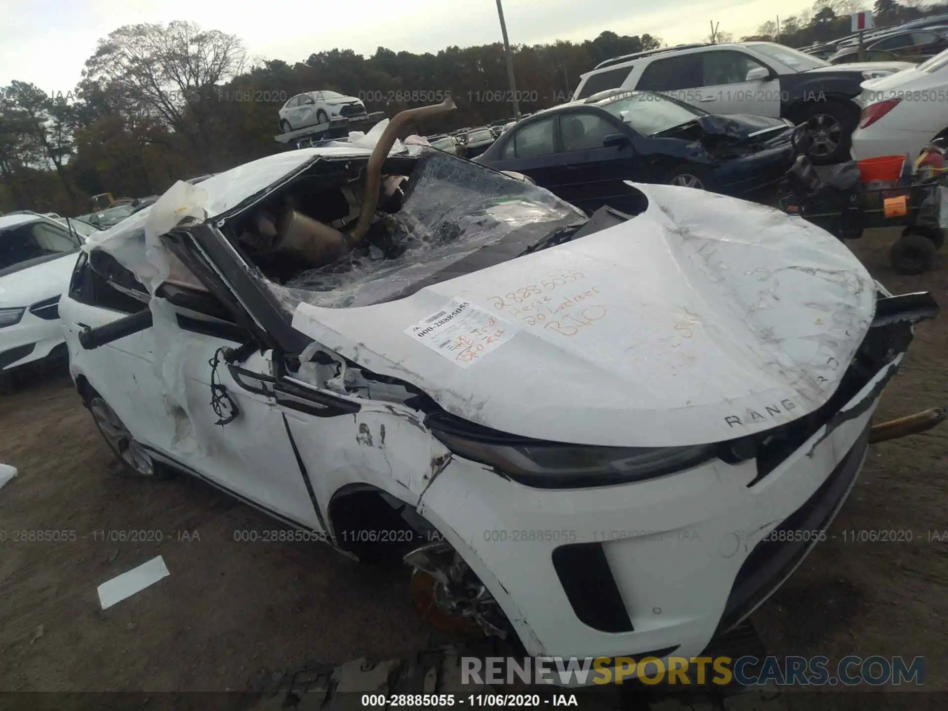 1 Photograph of a damaged car SALZP2FX8LH077071 LAND ROVER RANGE ROVER EVOQUE 2020