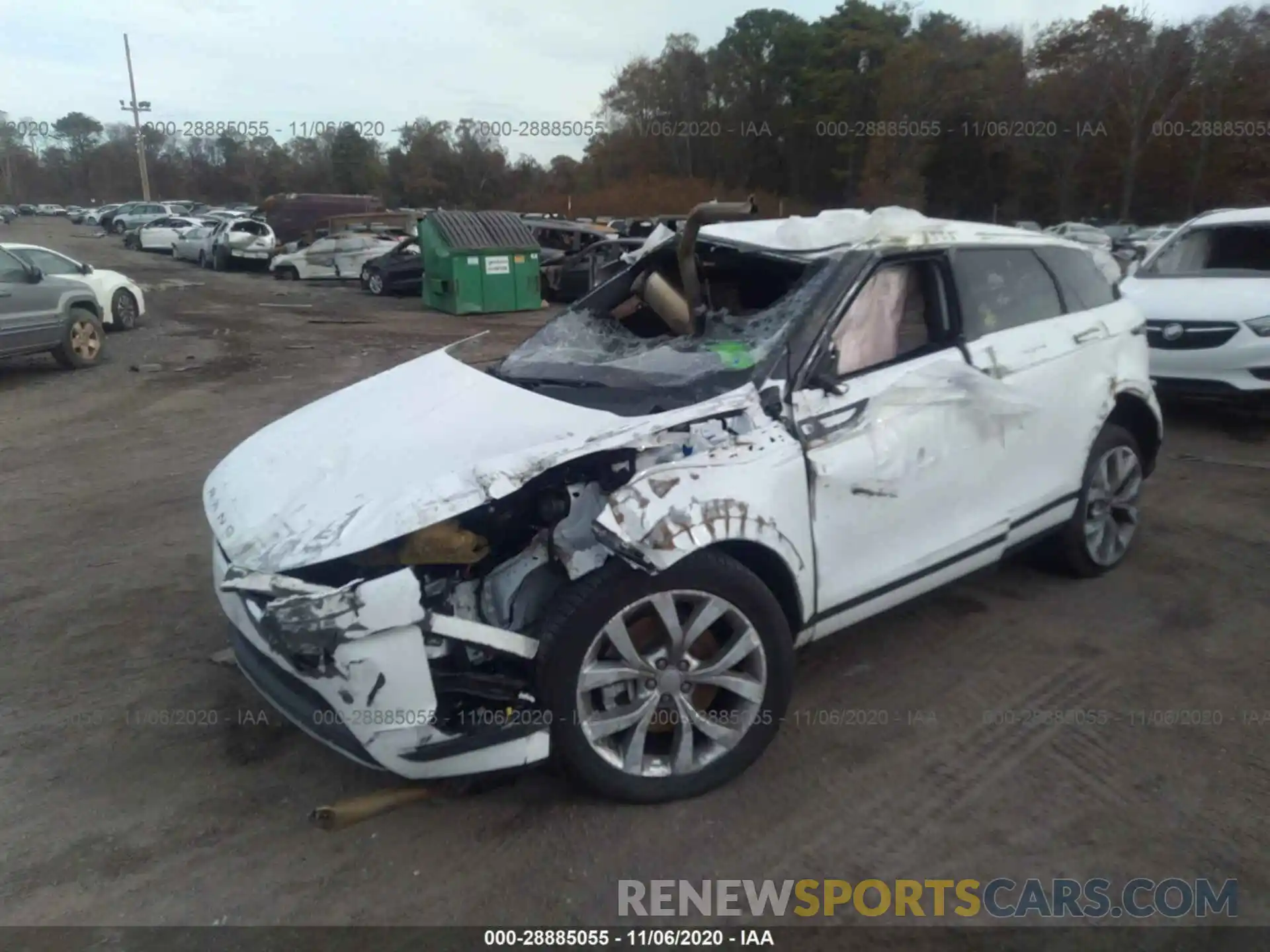 2 Photograph of a damaged car SALZP2FX8LH077071 LAND ROVER RANGE ROVER EVOQUE 2020